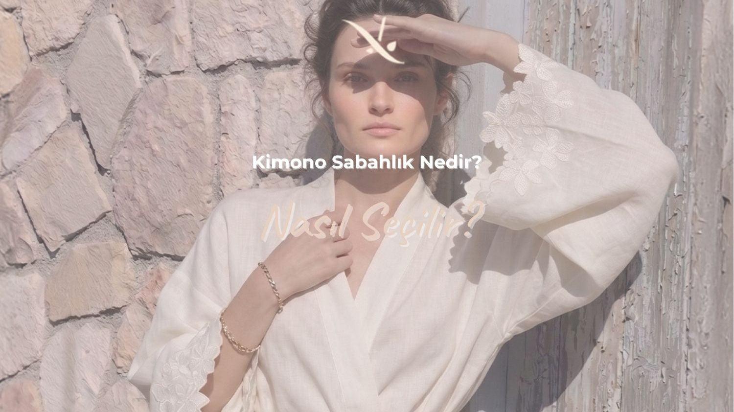 Kadın kimono sabahlık ev giyimi, doğal keten Lonse Linen™ slow living estetik – Jojomia