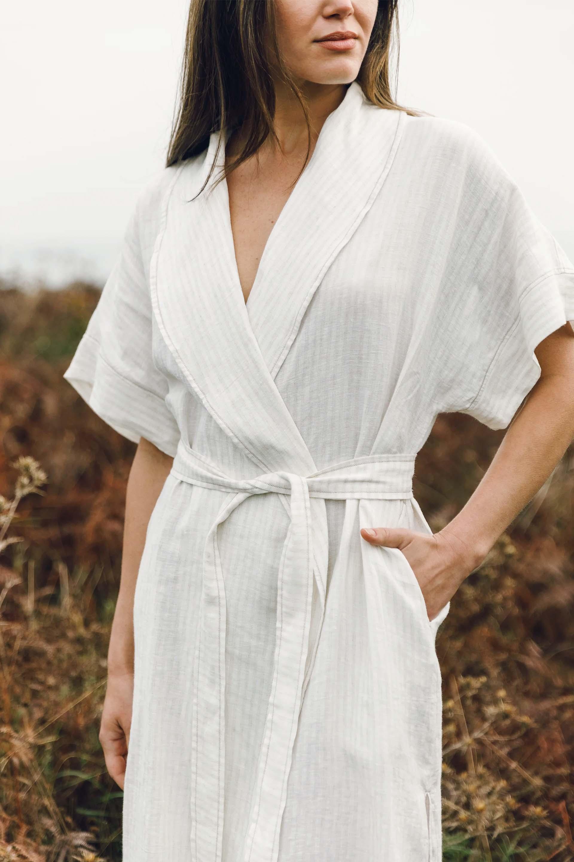 Natura Kısa Kollu Kadın Sabahlık / Kimono Jojomia Sabahlık