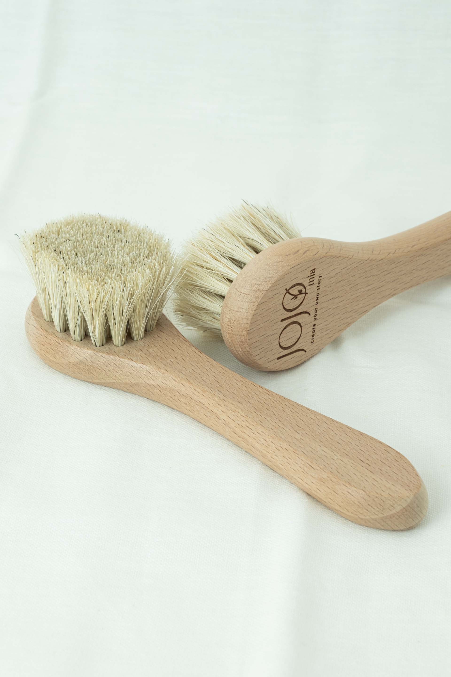 El Yapımı %100 Doğal At Kılı Yüz Bakım Fırçası Jojomia Banyo Fırçası