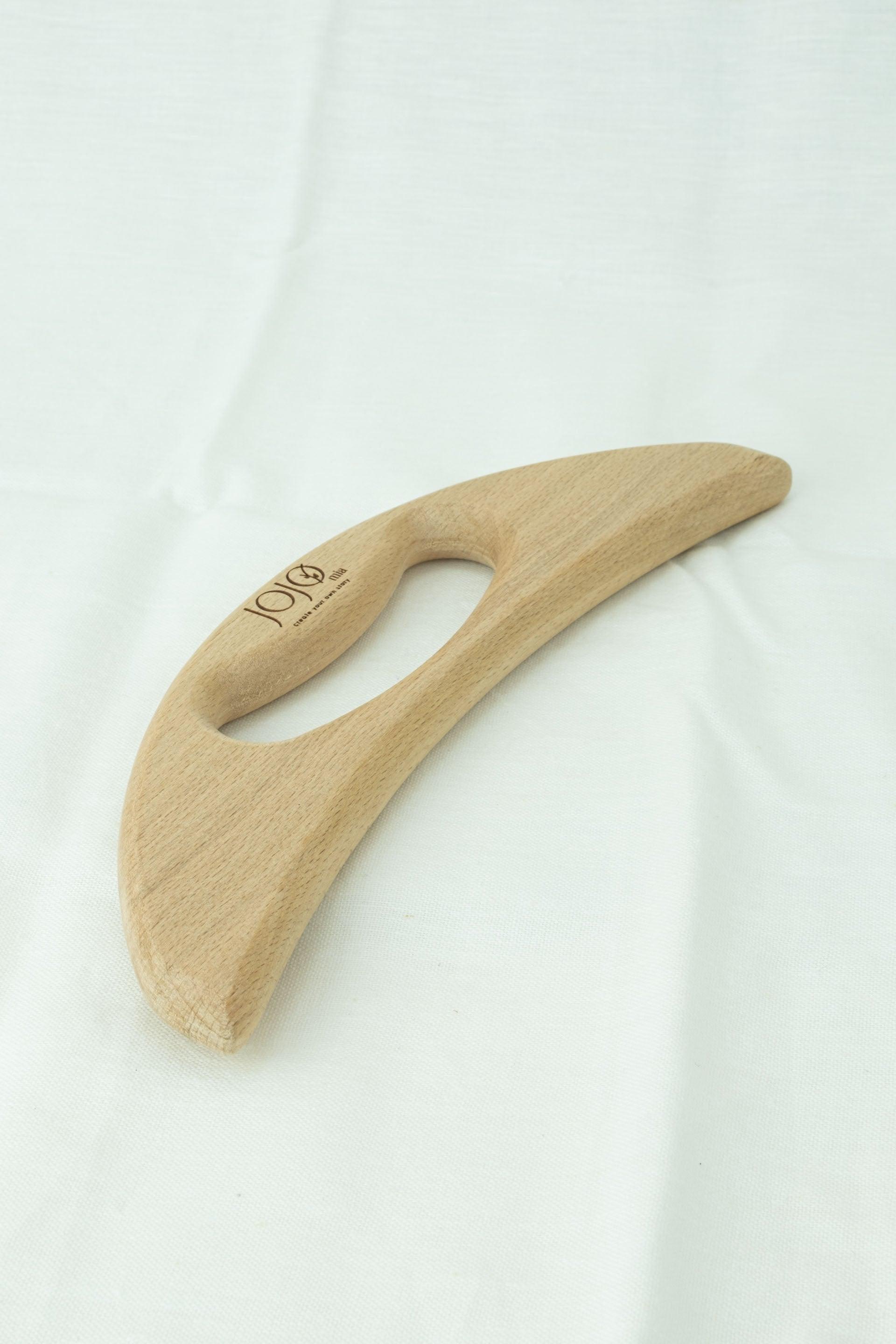 Ay Ahşap Masaj Aleti | Maun Ağacı Jojomia Masaj Aleti