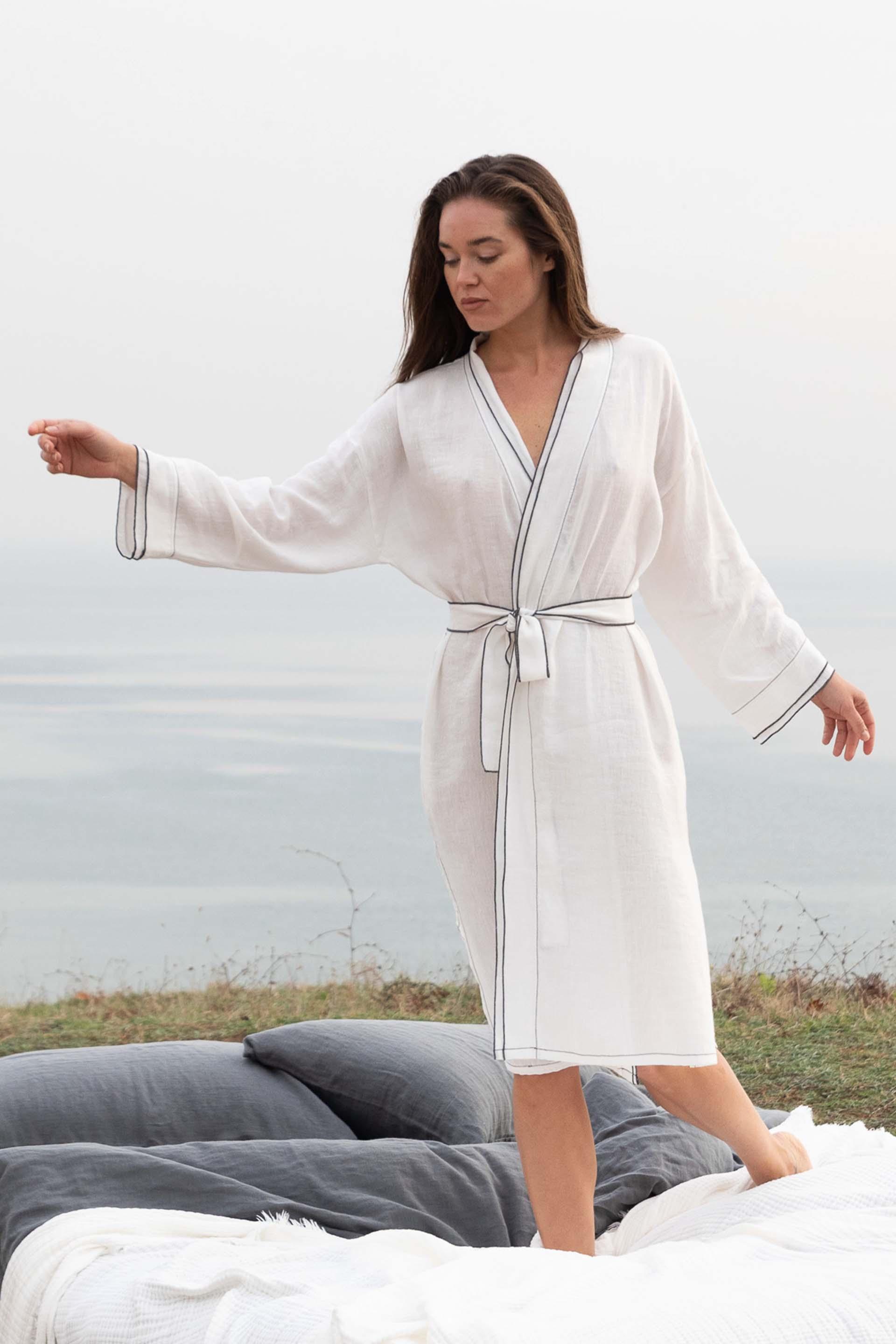 Lole Uzun Kollu Kadın Sabahlık / Kimono Jojomia Sabahlık