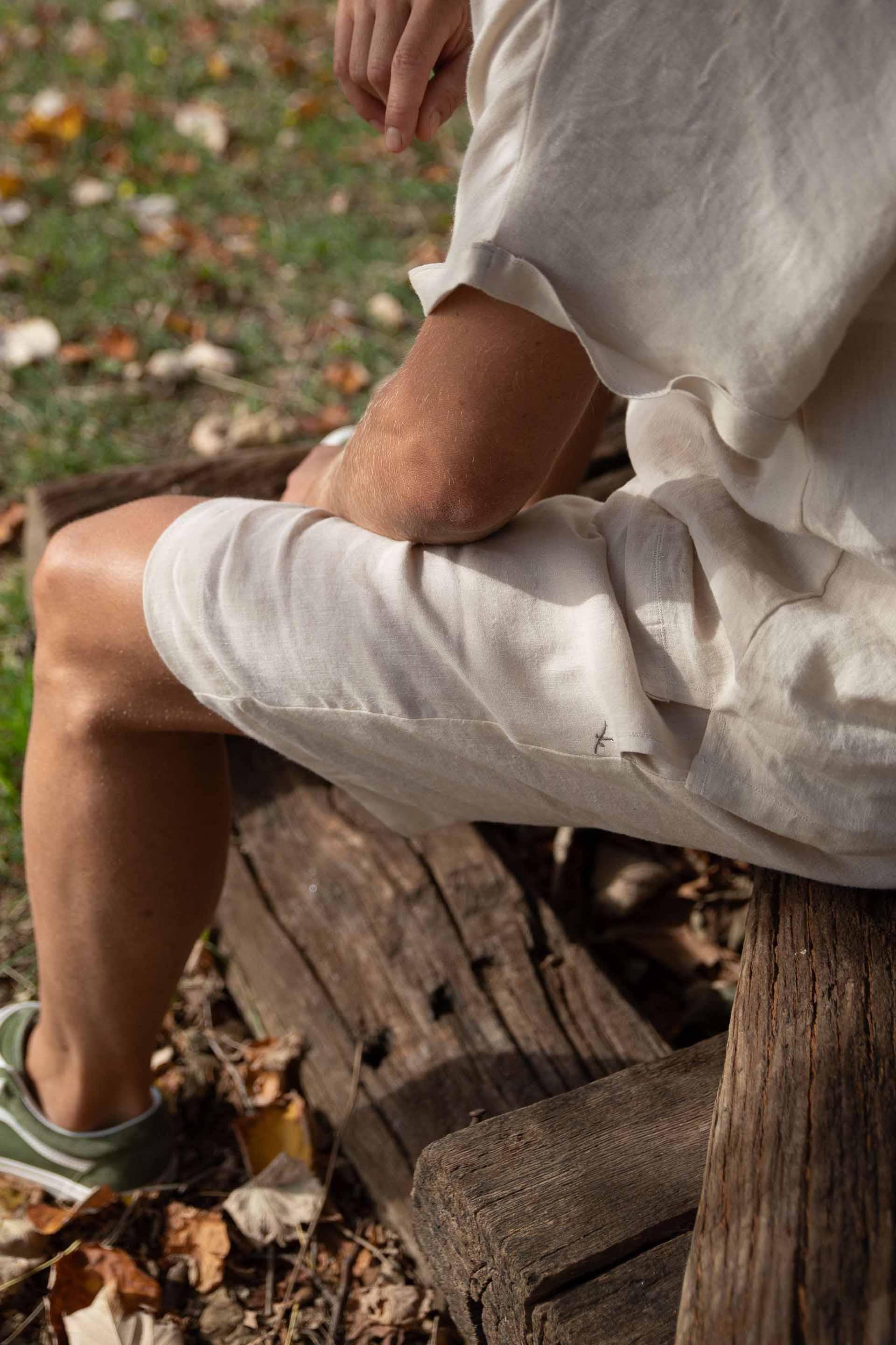 Juan Keten TENCEL™ Erkek Şort Jojomia Şort