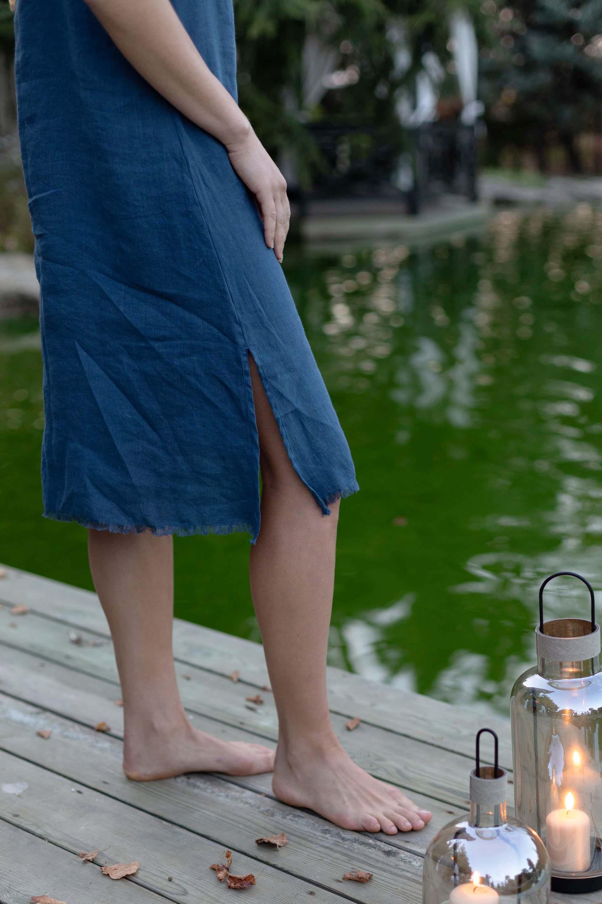 April Püskül Detaylı Askılı Kadın Elbise Jojomia Askılı Elbise