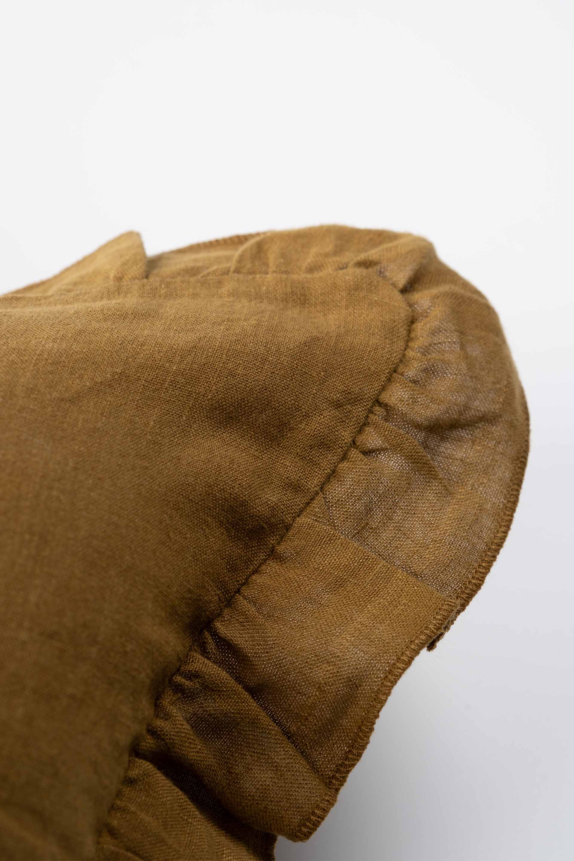 Lona Keten Fırfırlı Kırlent Kılıfı 2'li 40x40 Jojomia Kırlent Kılıfı