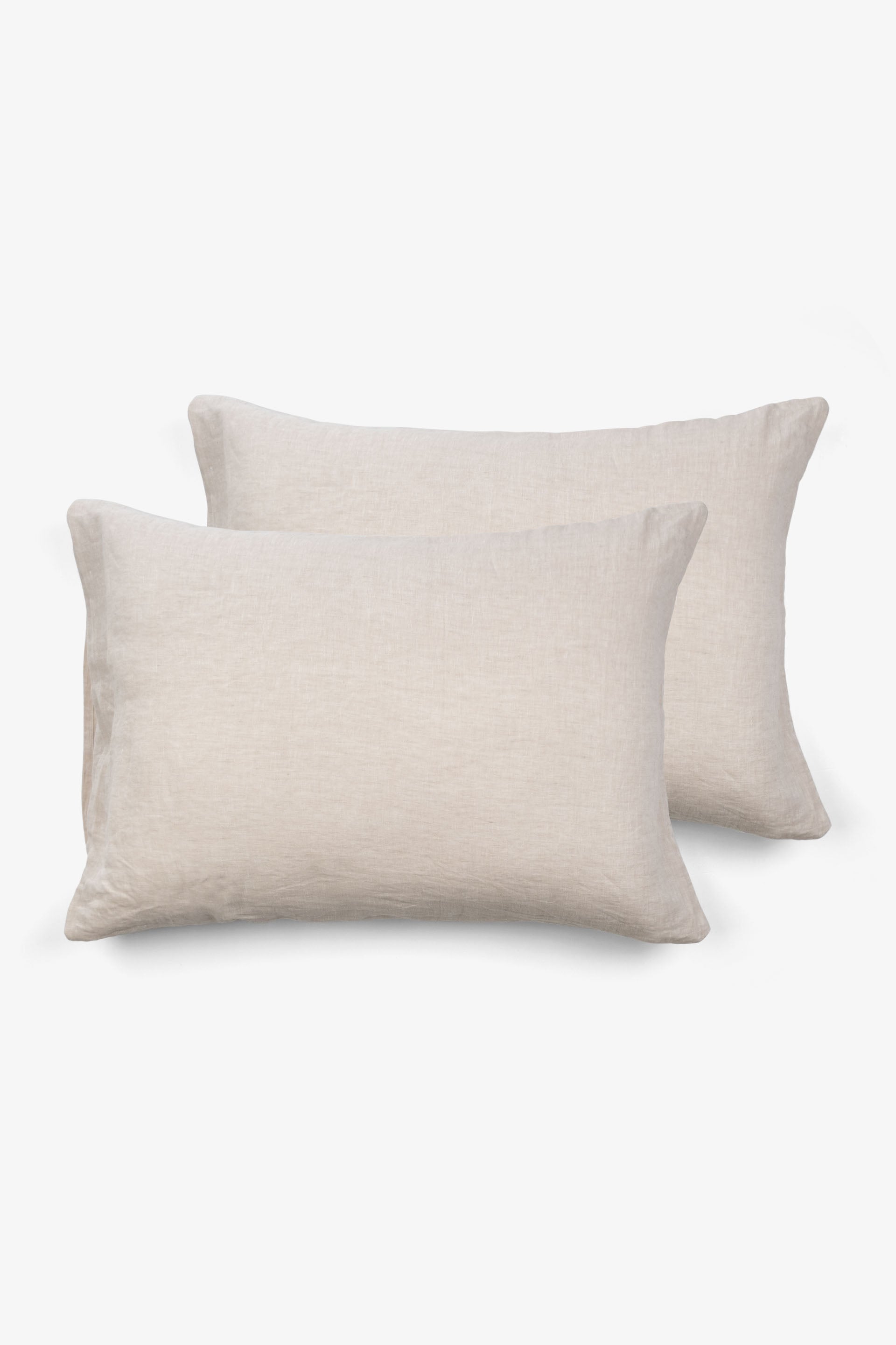 Lona 2'li Keten Yastık Kılıfı 50x70 Jojomia Yastık Kılıfı