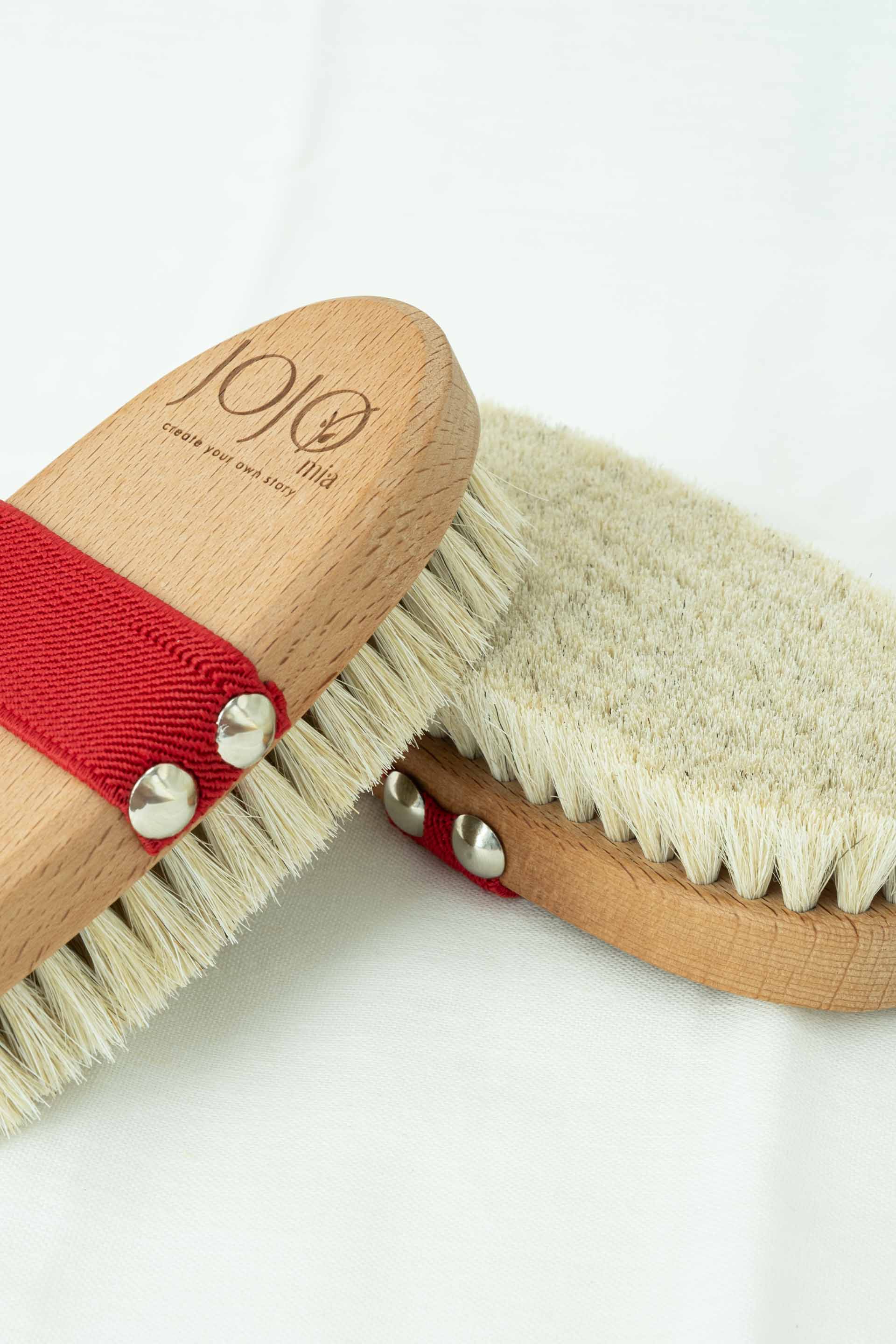 At Kılı Selülit Giderici Fırça Maun Ağacı Jojomia Banyo Fırçası