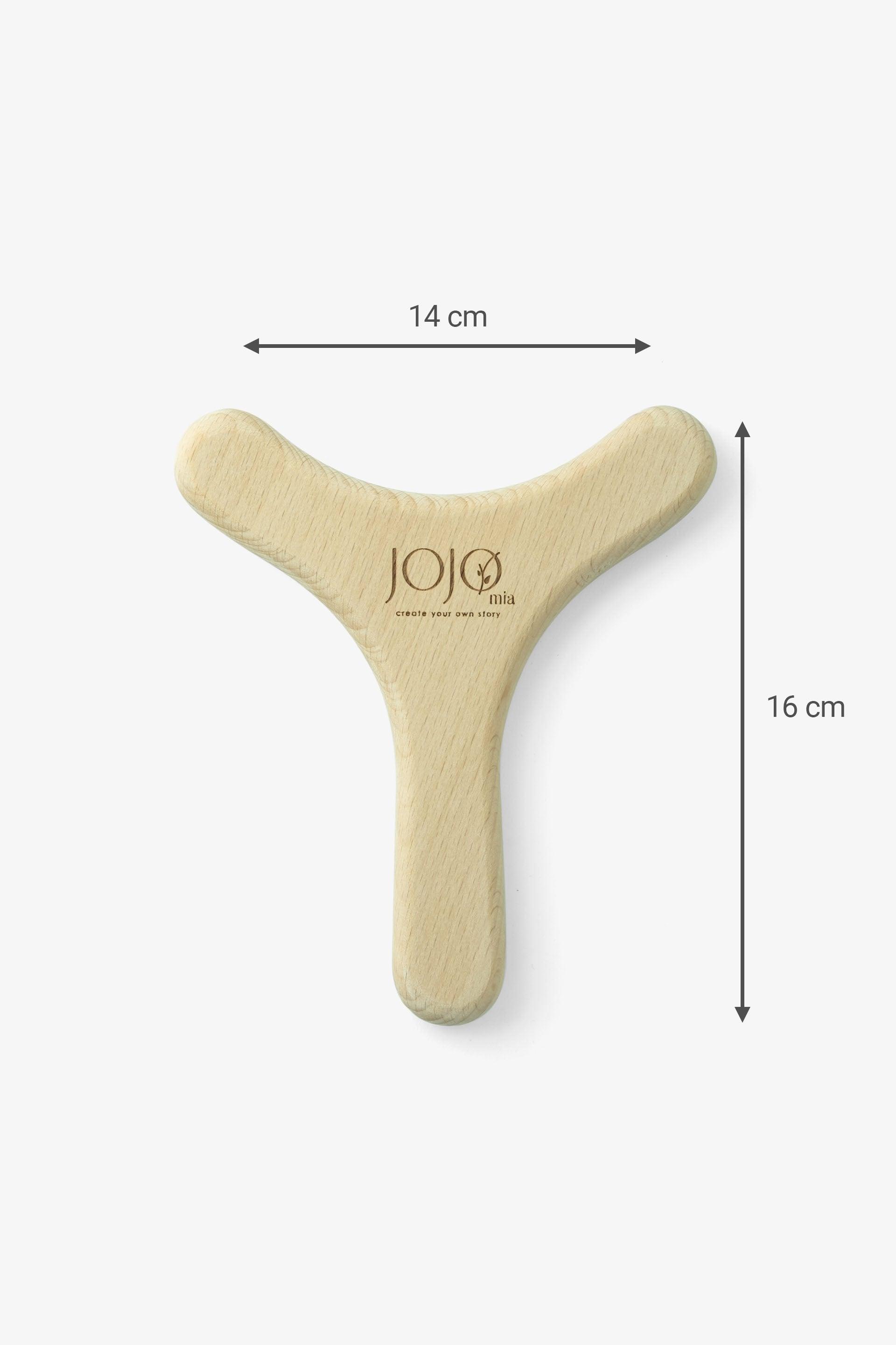 Y Ahşap Masaj Aleti | Maun Ağacı Jojomia Masaj Aleti