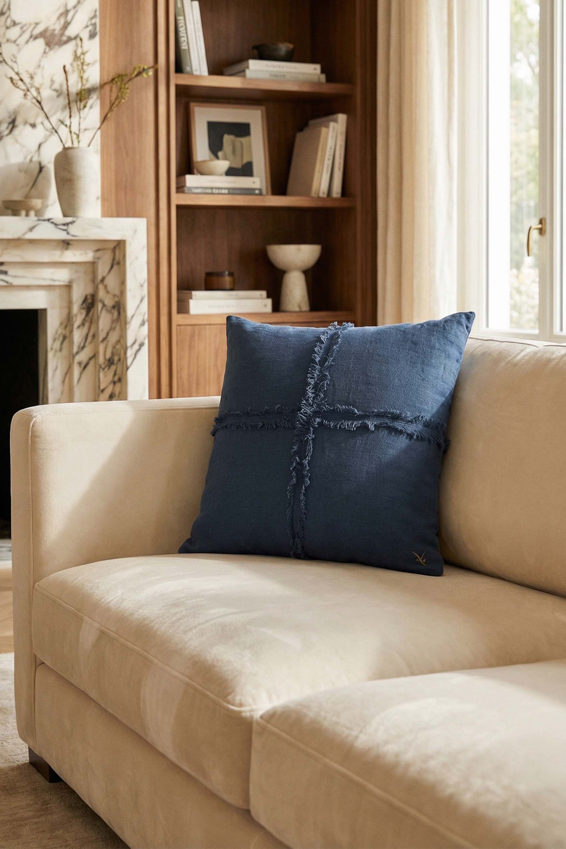 April Kırlent Kılıfı Püsküllü 45x45 JOJOMIA Kırlent Kılıfı