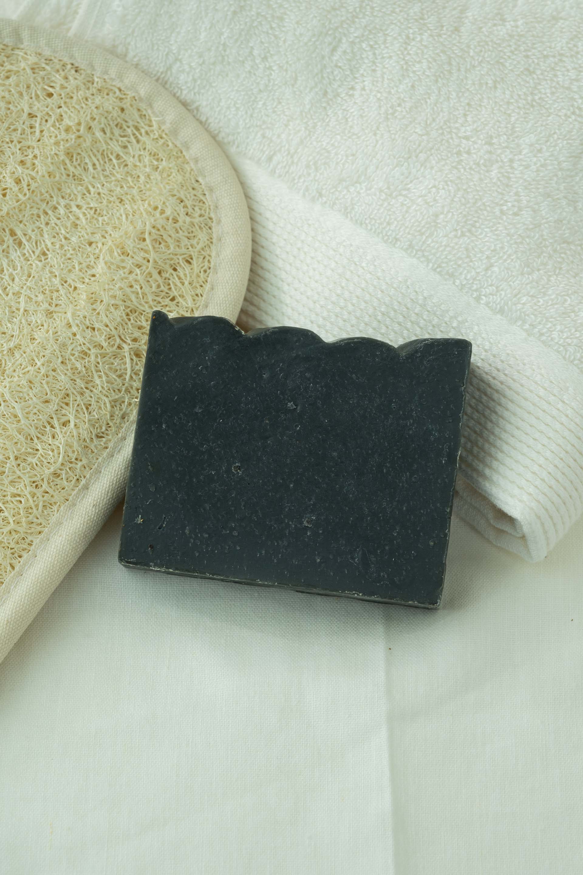 Doğal Sivilce Karşıtı Aktif Karbon Sabun 120 Gr JOJOMIA Katı Sabun