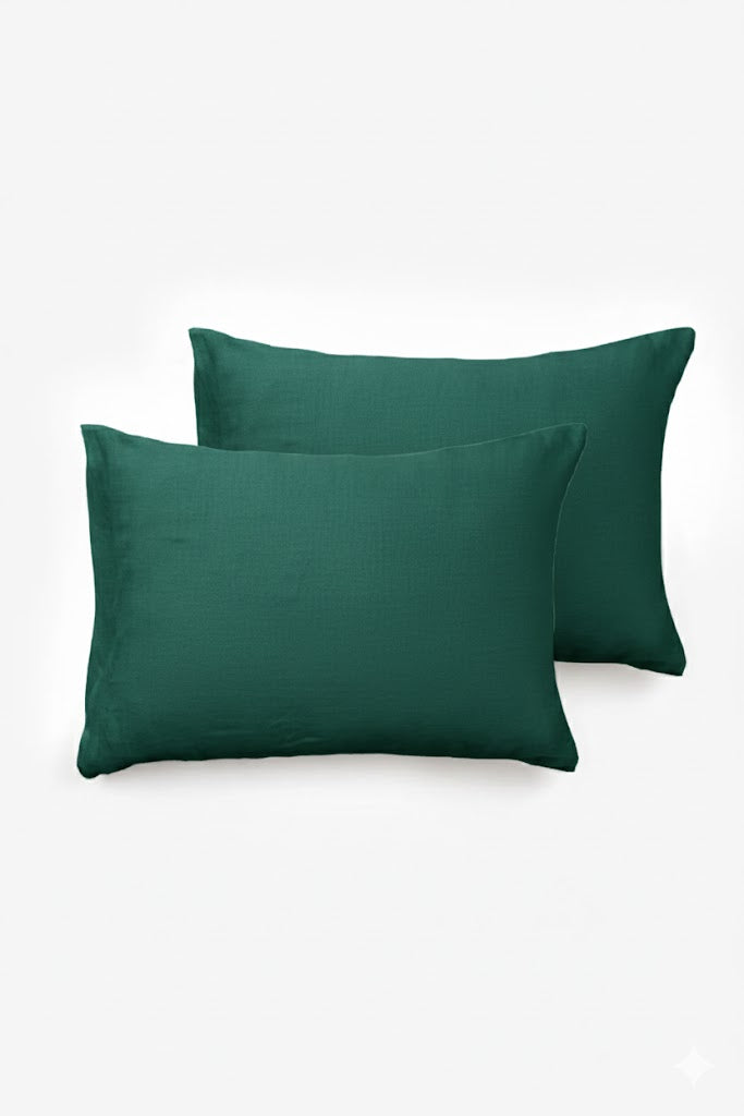 Lona 2'li Keten Yastık Kılıfı 50x70 Jojomia Yastık Kılıfı