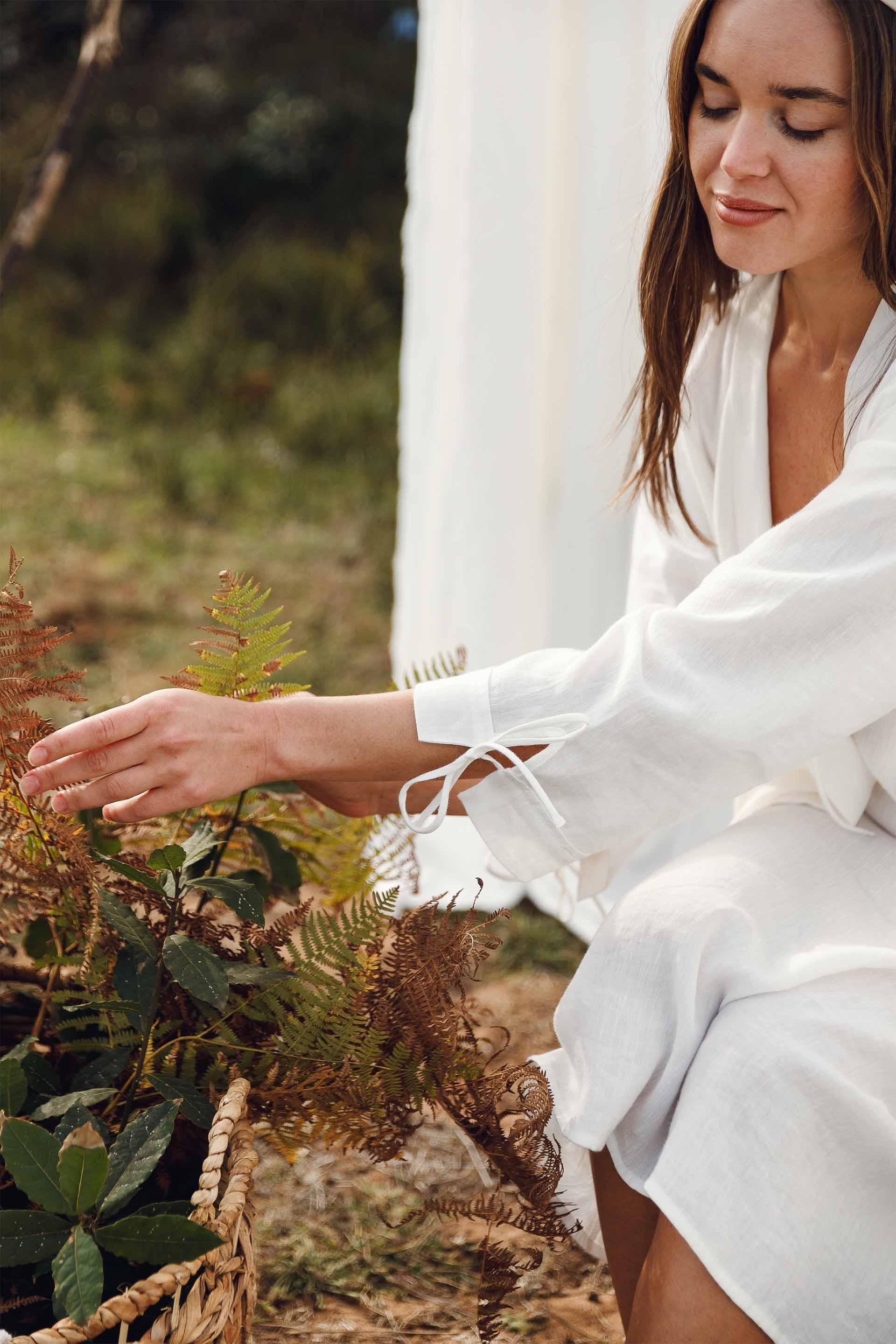 Sofia Uzun Kollu Kadın Sabahlık / Kimono Jojomia Sabahlık