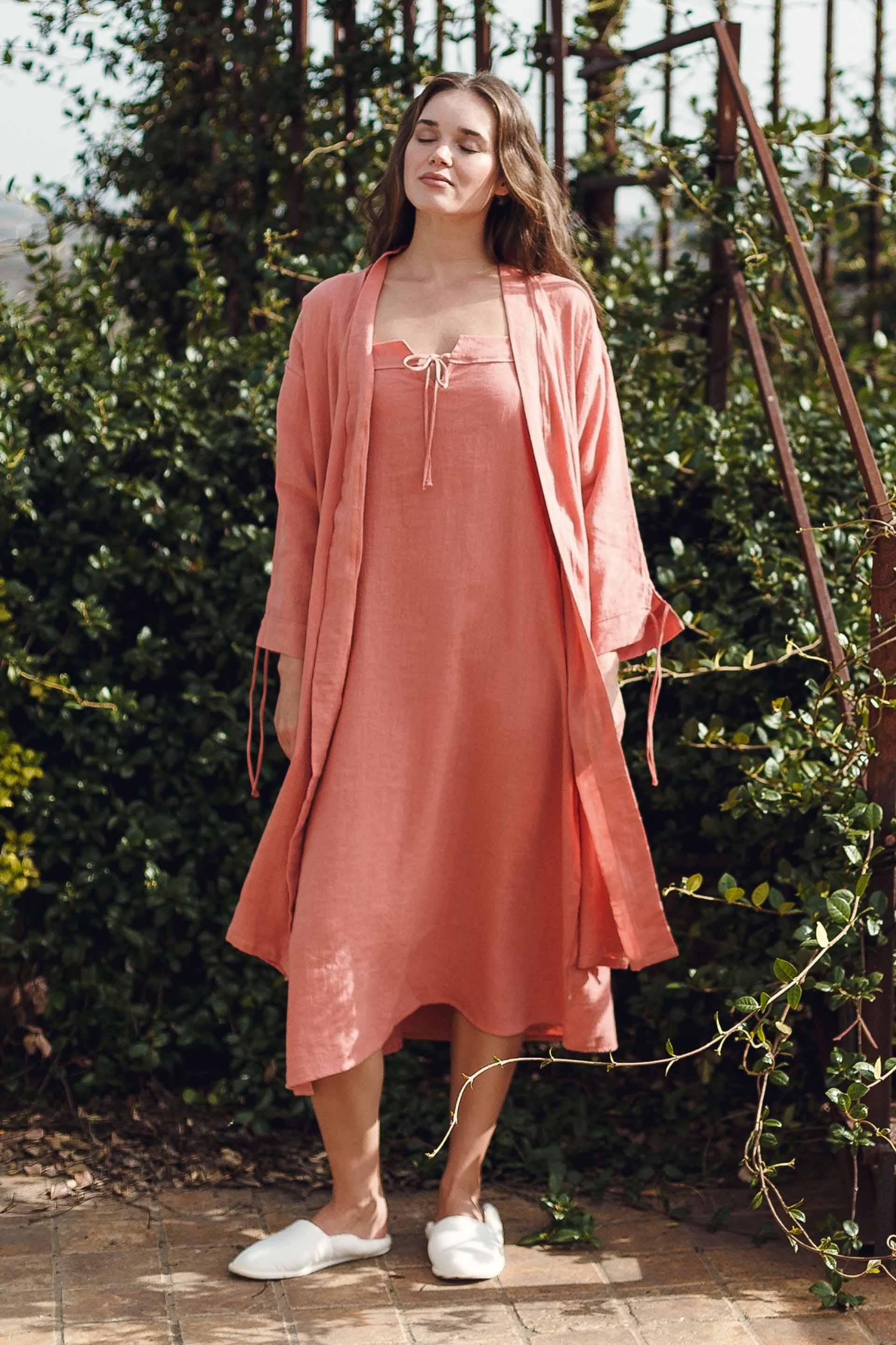 Sofia Uzun Kollu Kadın Sabahlık / Kimono Jojomia Sabahlık