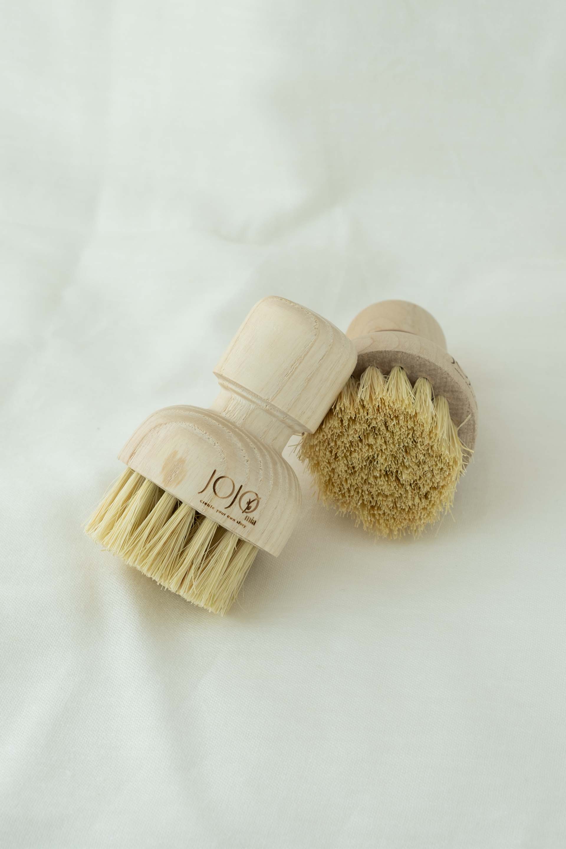 Tampiko Otlu Küçük Topuz Bulaşık ve Meyve Sebze Temizleme Fırçası JOJOMIA Bulaşık Fırçası