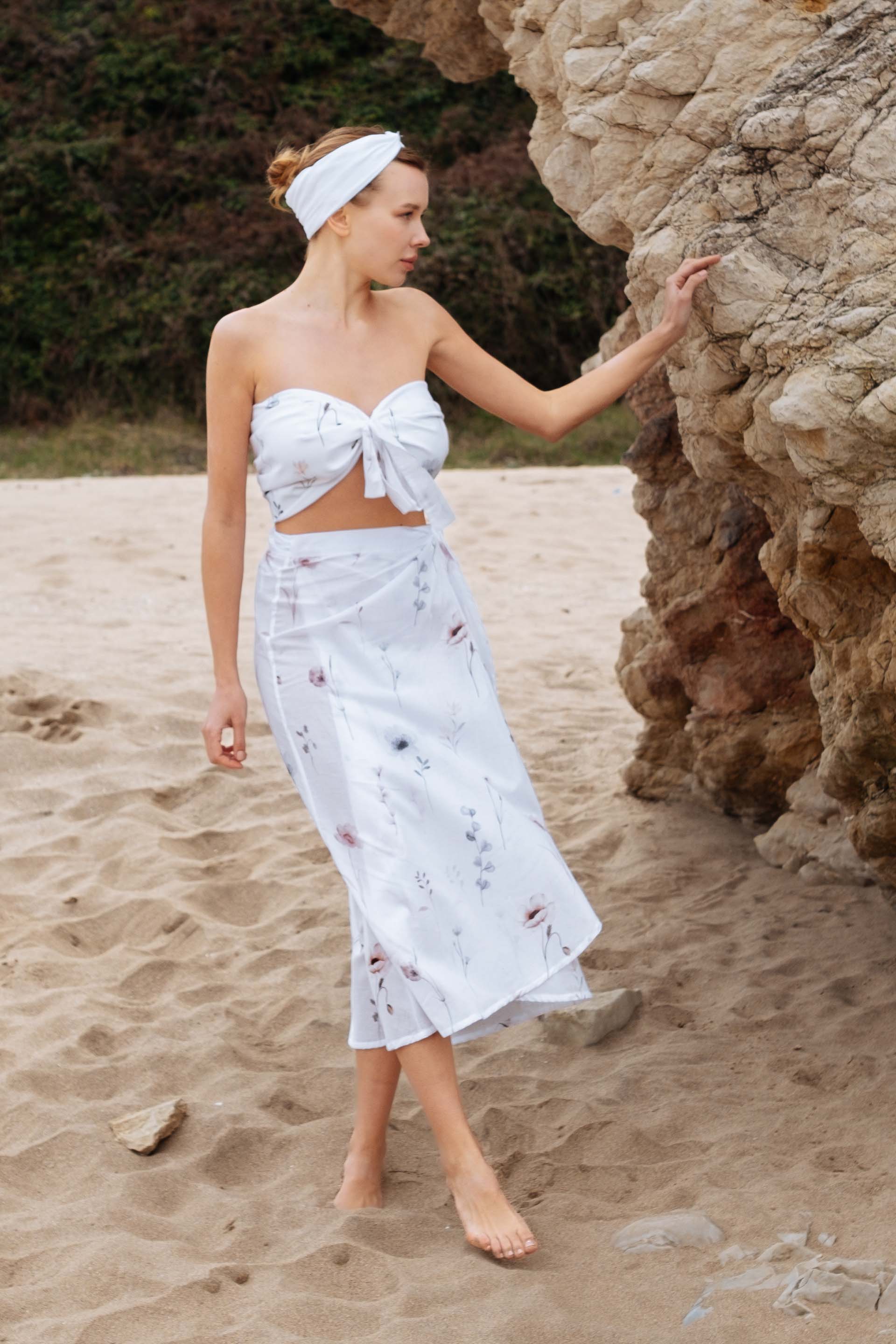 Amor Çiçek Desenli Büstiyer Jojomia Büstiyer