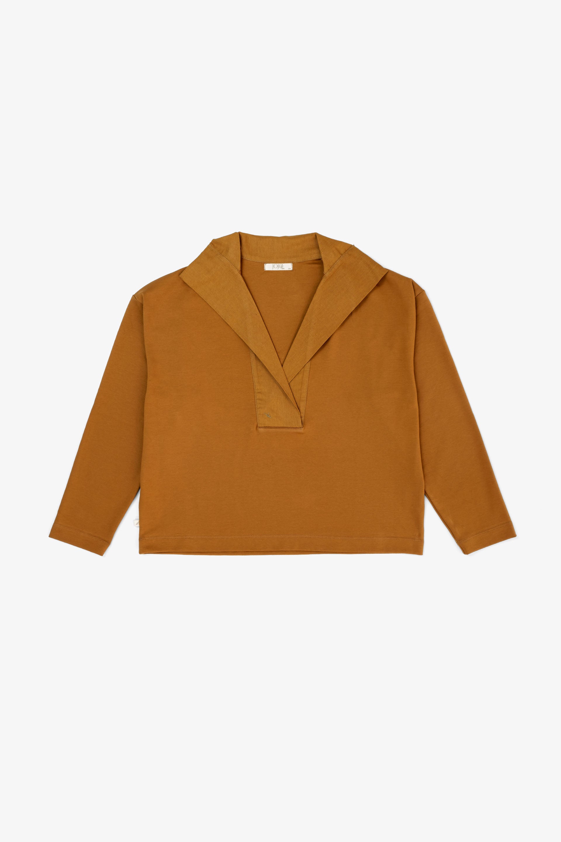 Anesha Yakalı Uzun Kollu Kadın Tişört Jojomia T-Shirt