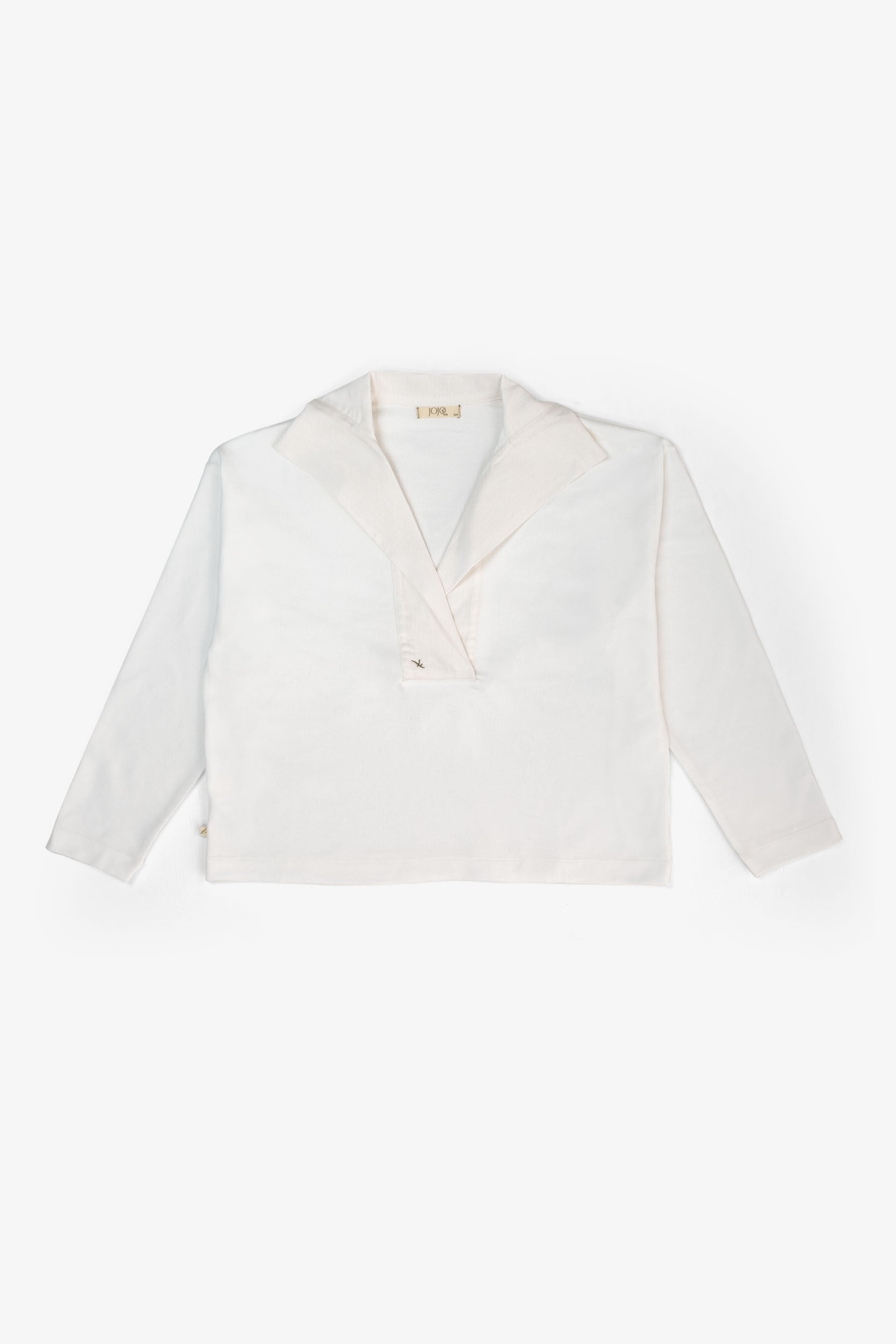 Anesha Yakalı Uzun Kollu Kadın Tişört Jojomia T-Shirt