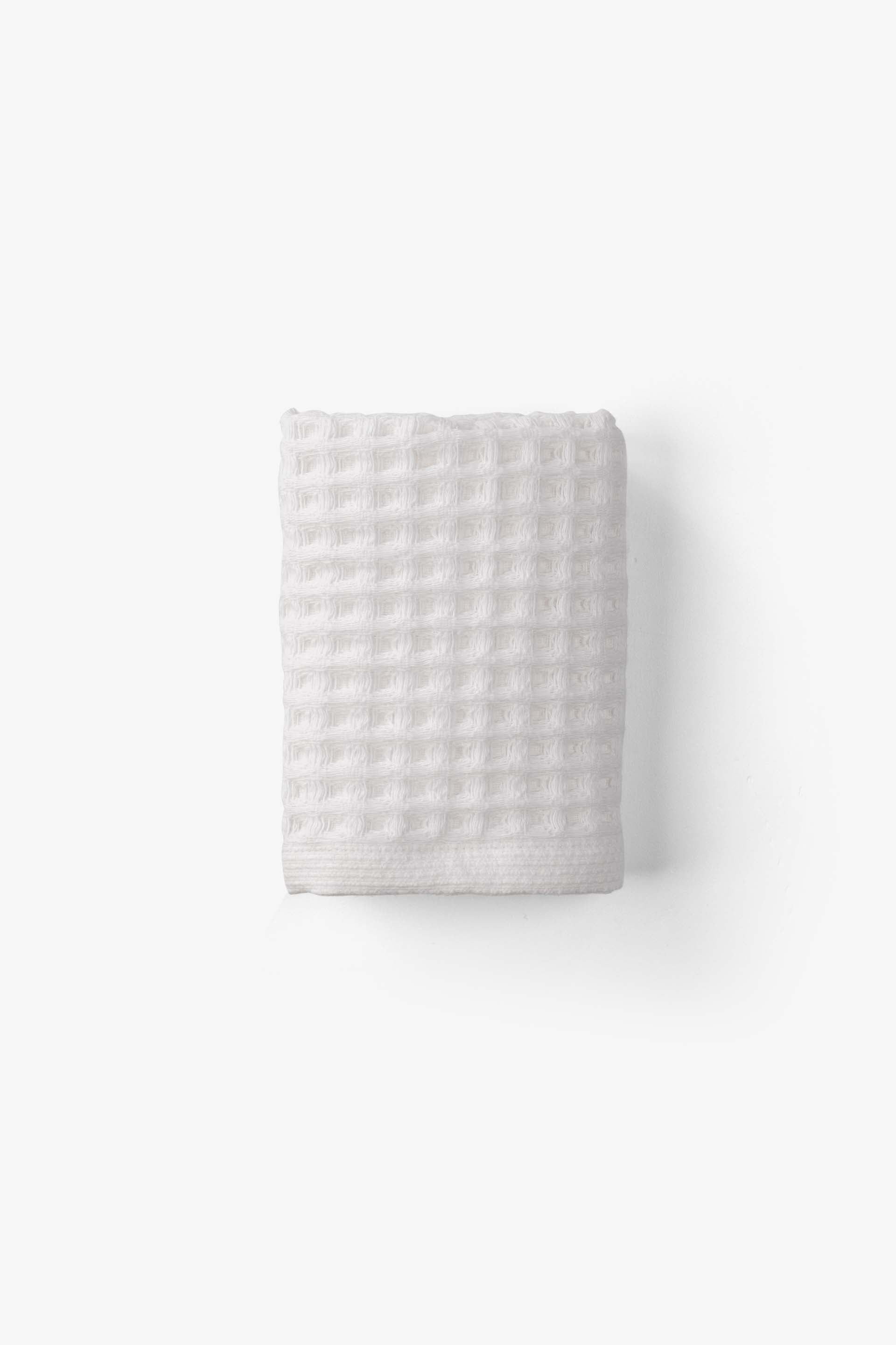 Aqua Line Waffle El Havlusu Seti Krem-Beyaz 30x50 Jojomia El Havlusu