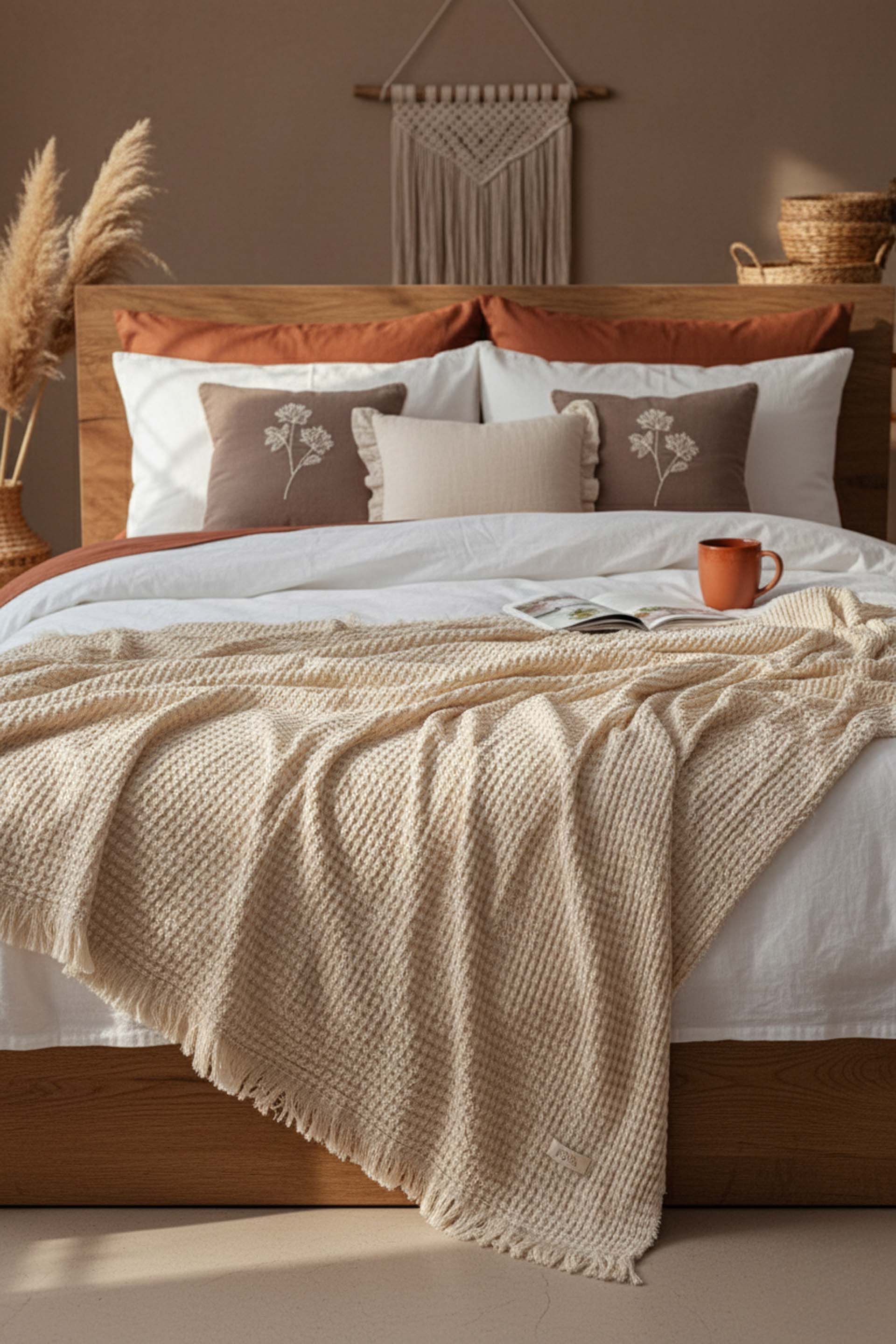 Arwen Çift Kişilik Yatak Örtüsü 240x260 Jojomia Yatak Örtüsü