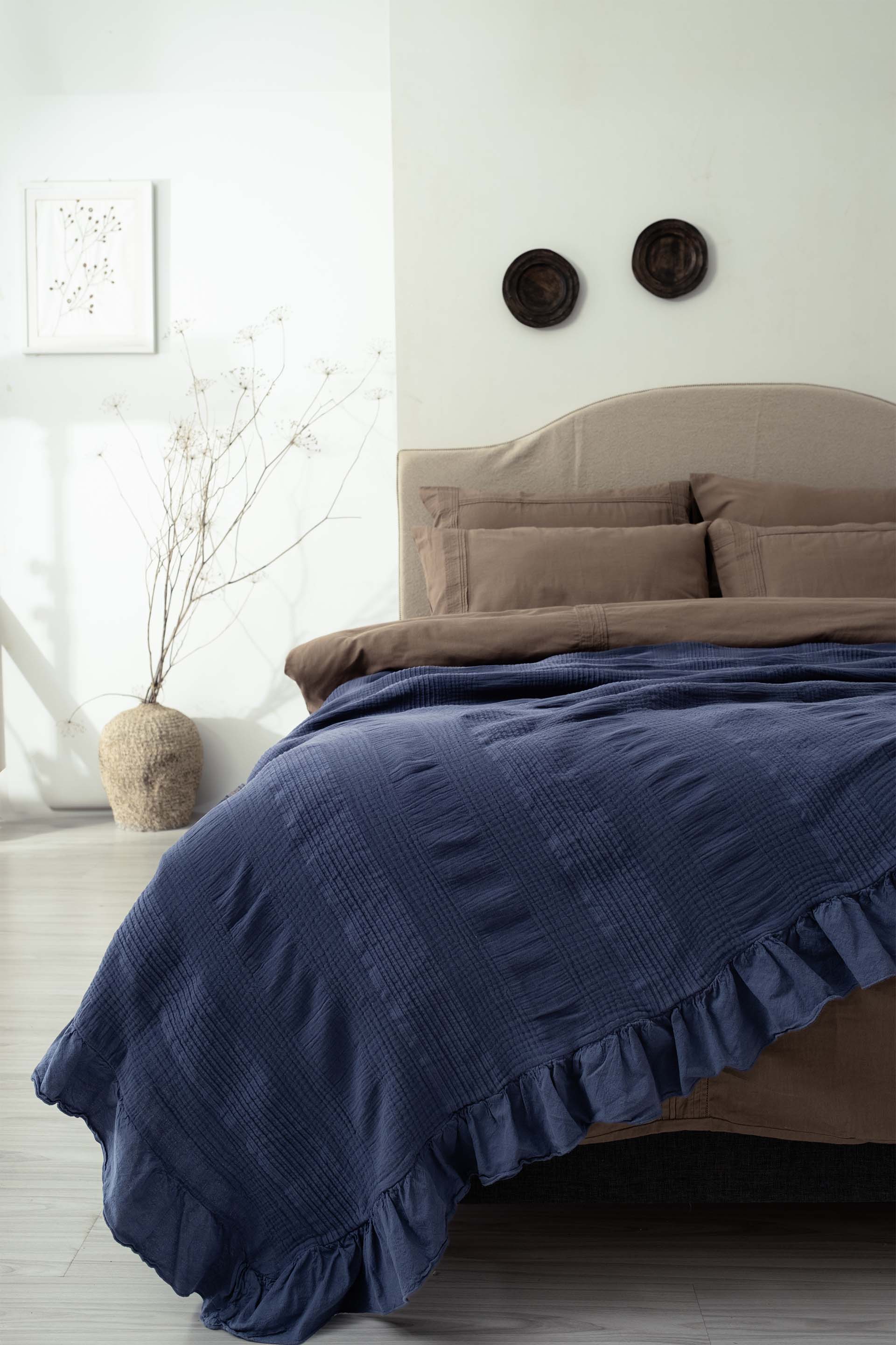 Belle Çift Kişilik Yatak Örtüsü 240x260 Jojomia Yatak Örtüsü