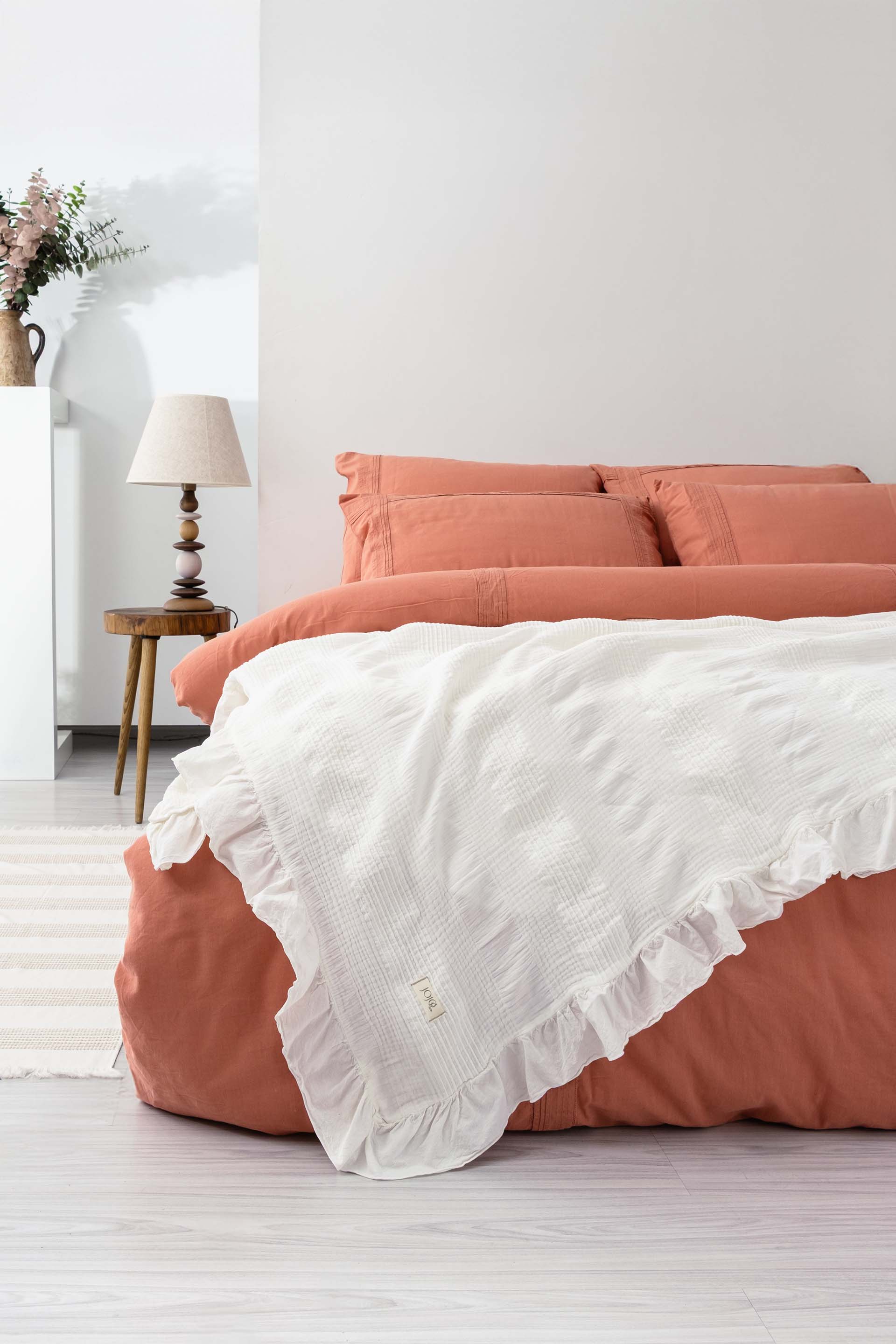 Belle Çift Kişilik Yatak Örtüsü 240x260 Jojomia Yatak Örtüsü