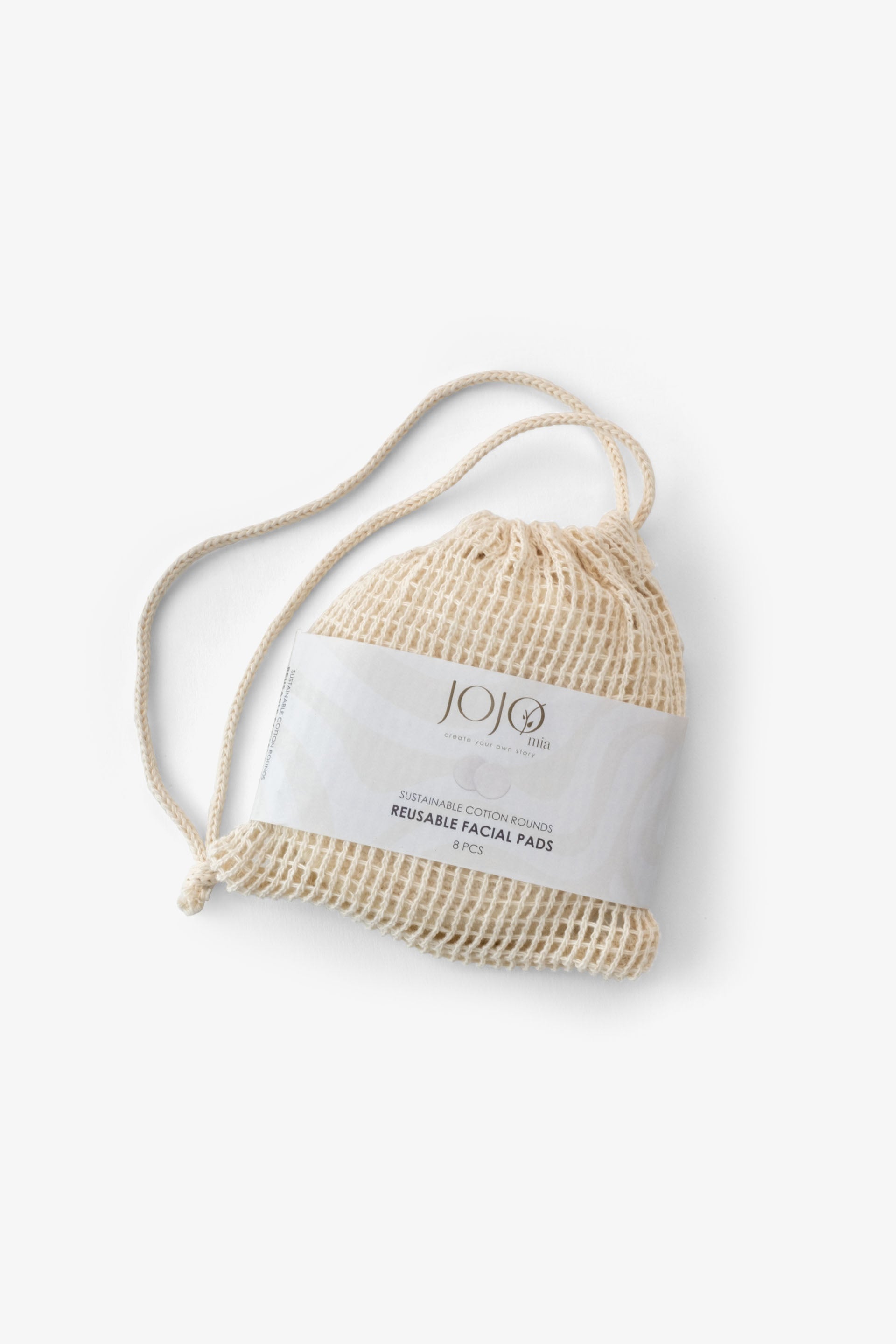 8'li Doğal Pamuk Yıkanabilir Makyaj Temizleme Pedi JOJOMIA Makyaj Pamukları