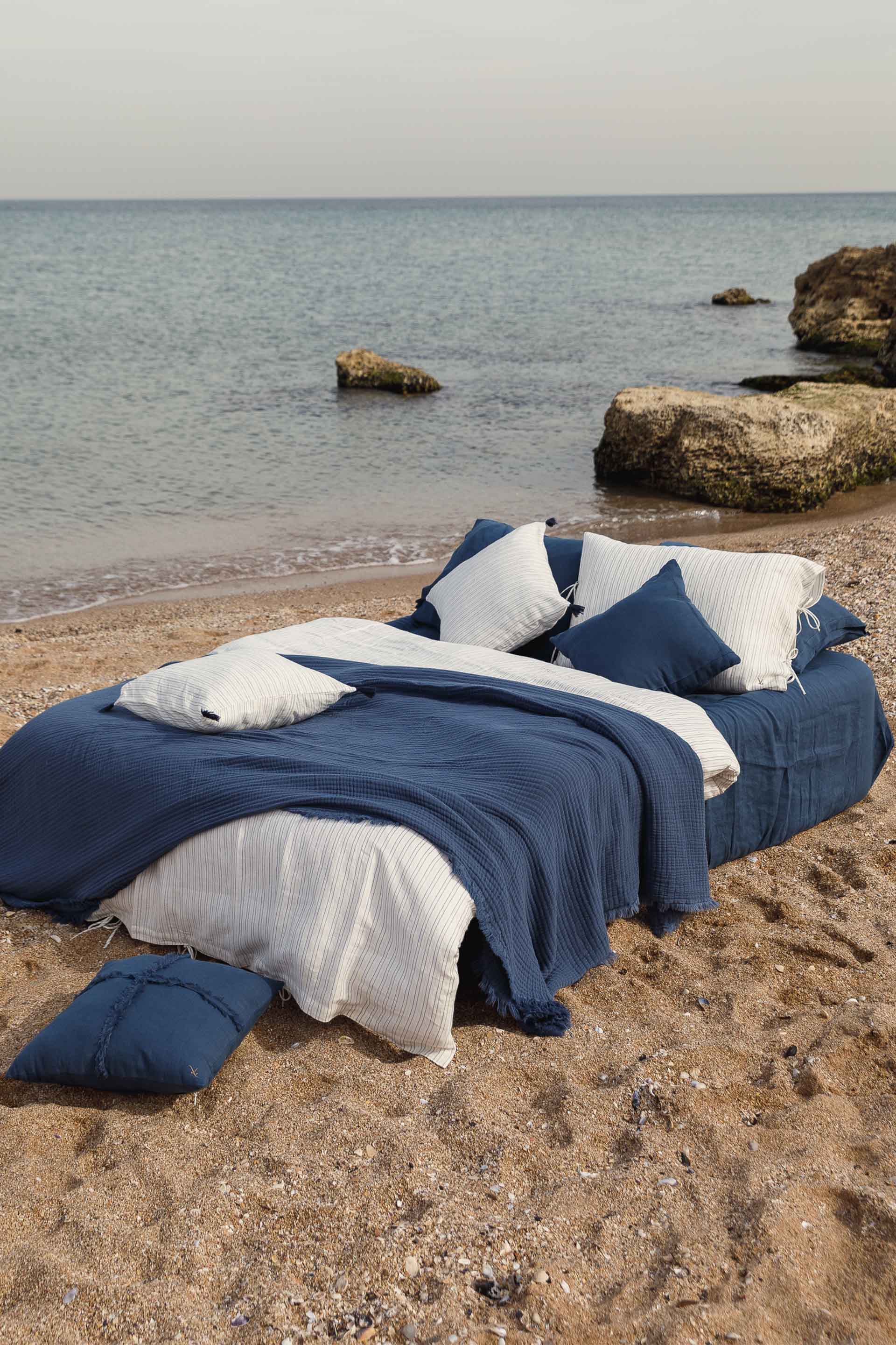 Larin Nevresim Takımı Denim 200x220 Jojomia Nevresim Takımı