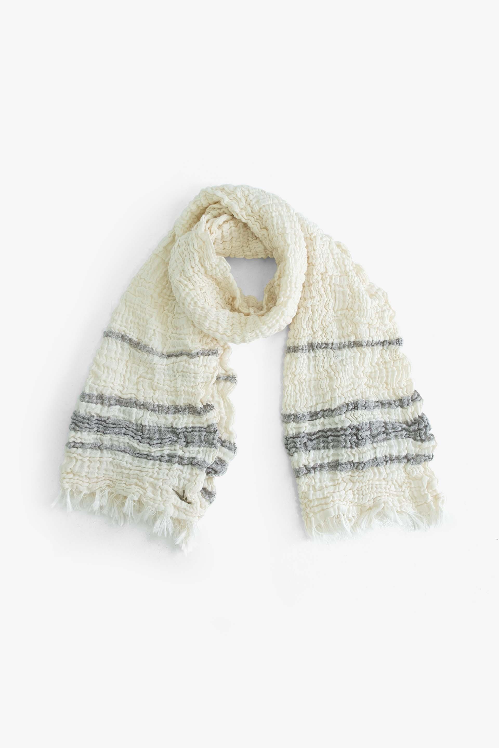 Lisa Müslin Renkli Çizgili Fular Bağlamalı Büstiyer Jojomia Fular Büstiyer