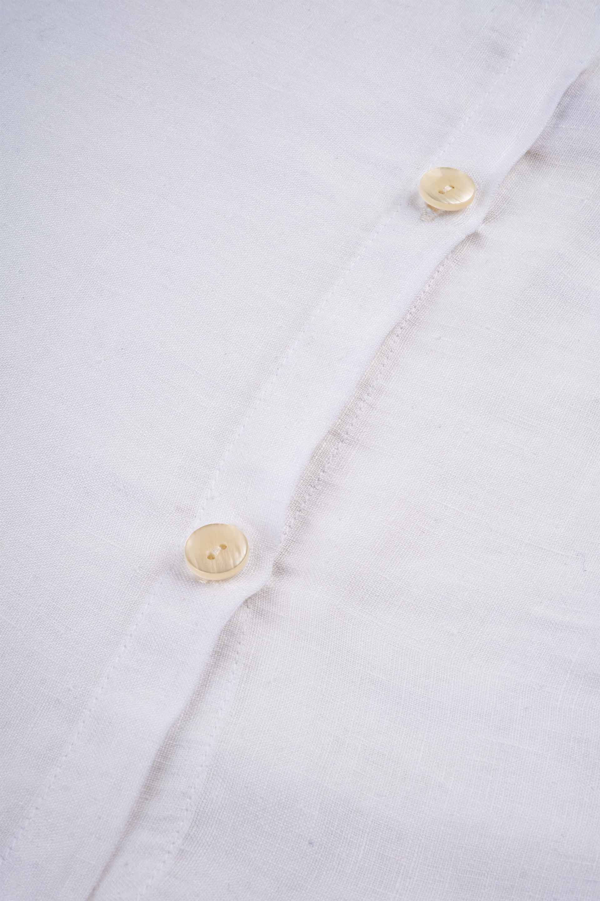 Lona Keten Düğmeli Kırlent Kılıfı 2'li 40x40 Jojomia Kırlent Kılıfı