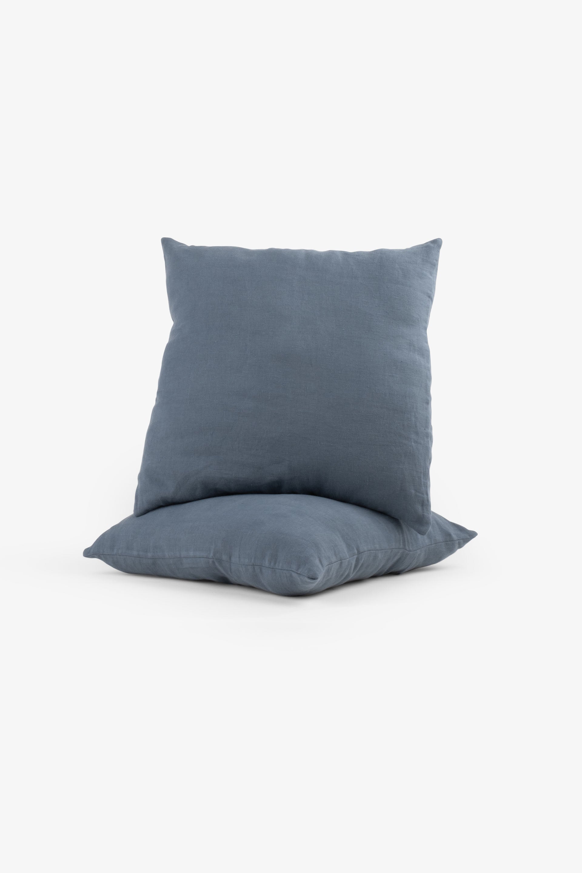 Lona Keten Düğmeli Kırlent Kılıfı 2'li 40x40 Jojomia Kırlent Kılıfı