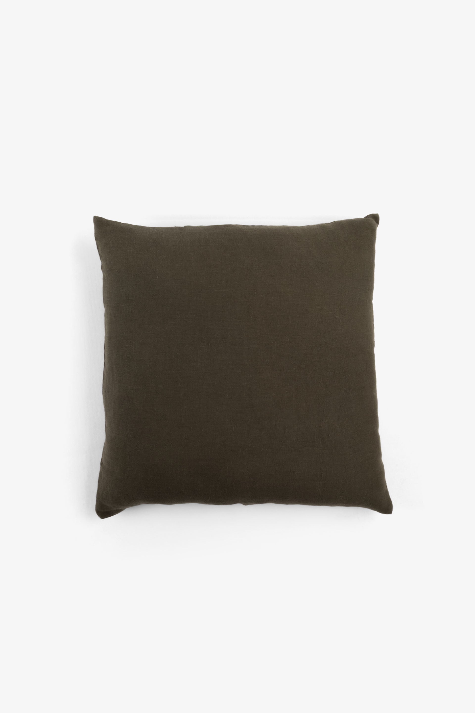 Lona 2'li Keten Düğmeli Kırlent Kılıfı 40x40 Jojomia Kırlent Kılıfı