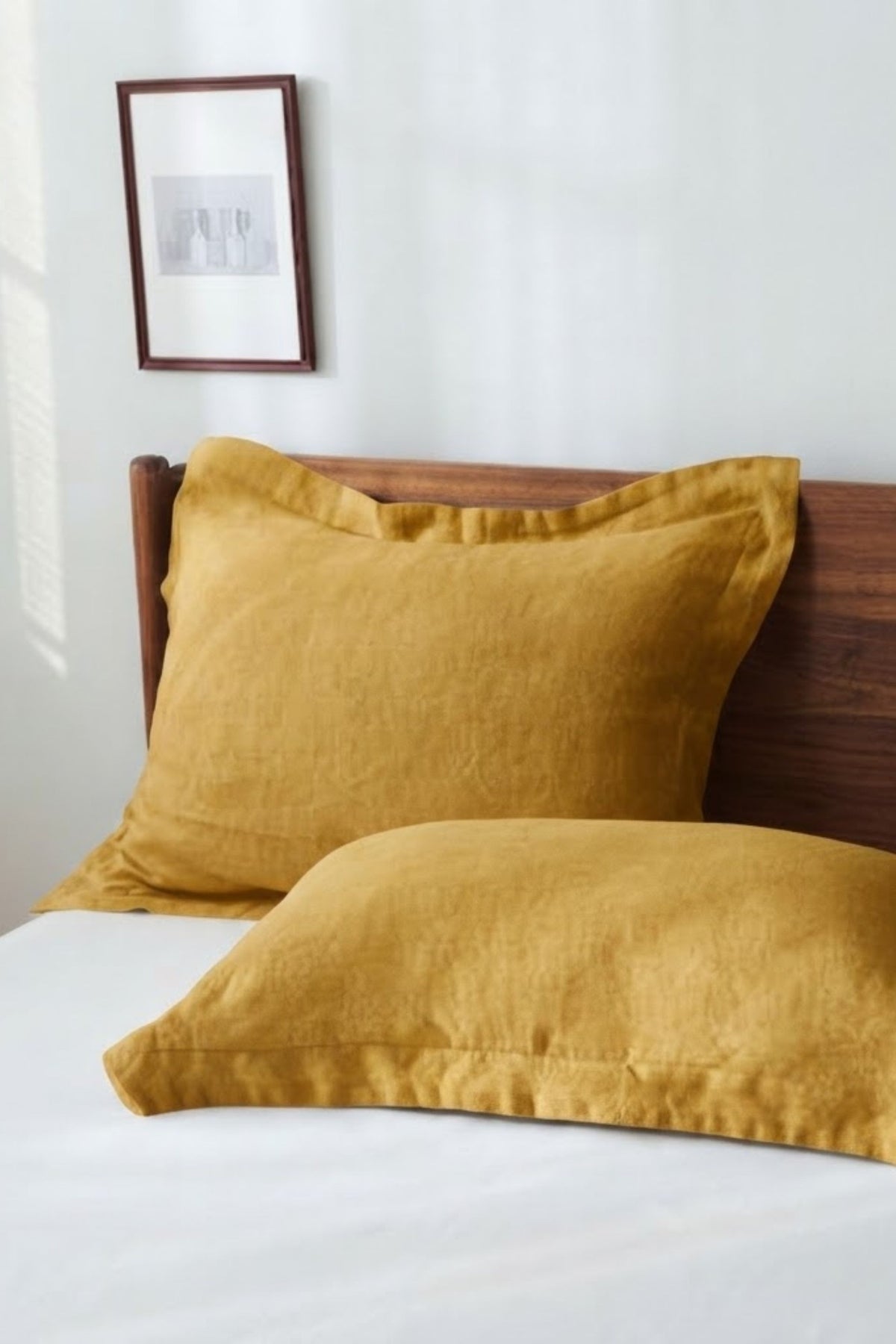 Lona Oxford Yastık Kılıfı | 60×80 cm | %100 Keten Jojomia Yastık Kılıfı