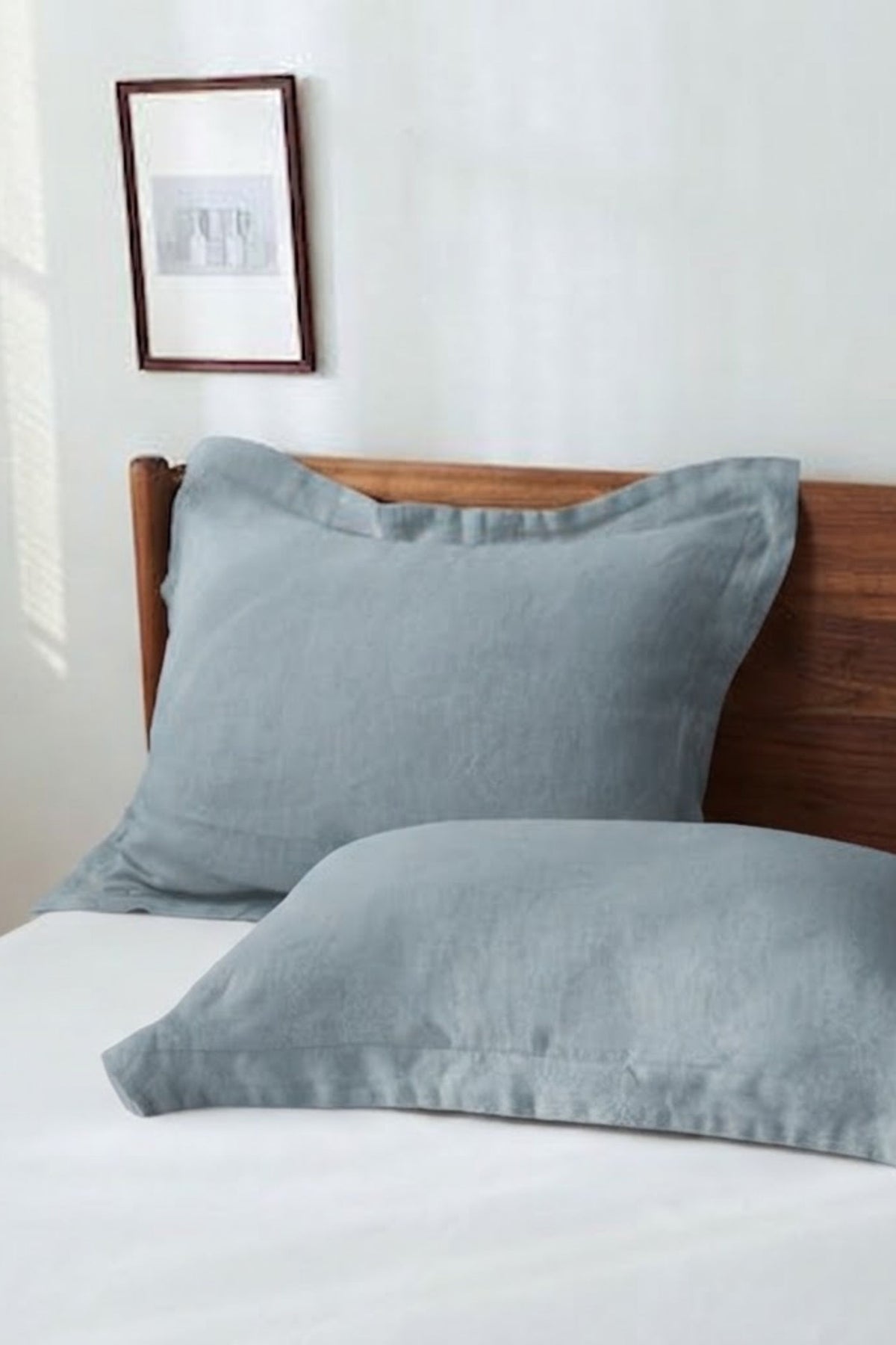 Lona Oxford Yastık Kılıfı | 60×80 cm | %100 Keten Jojomia Yastık Kılıfı
