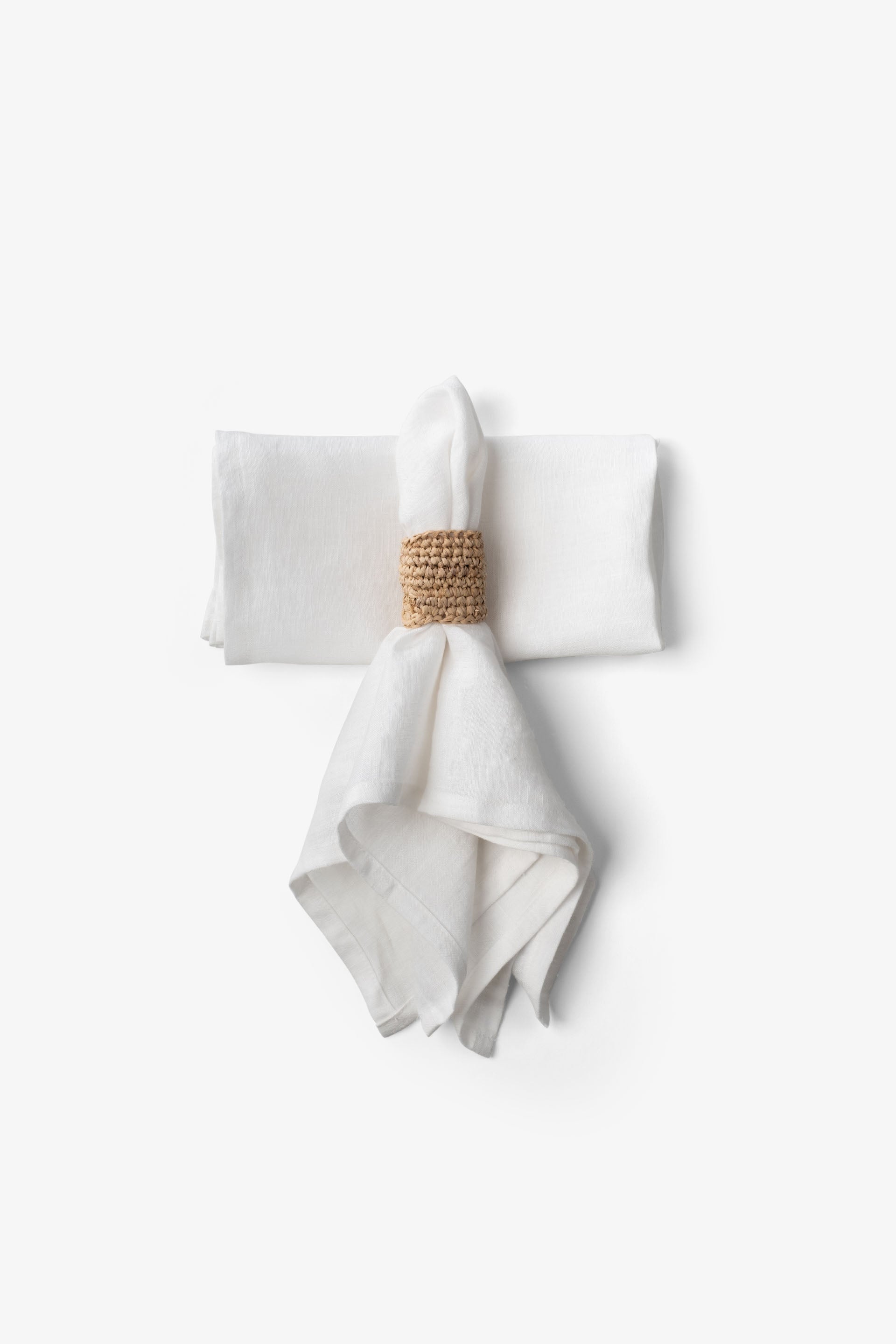 Lona 2'li Keten Kumaş Peçete 45x45 Jojomia Peçete