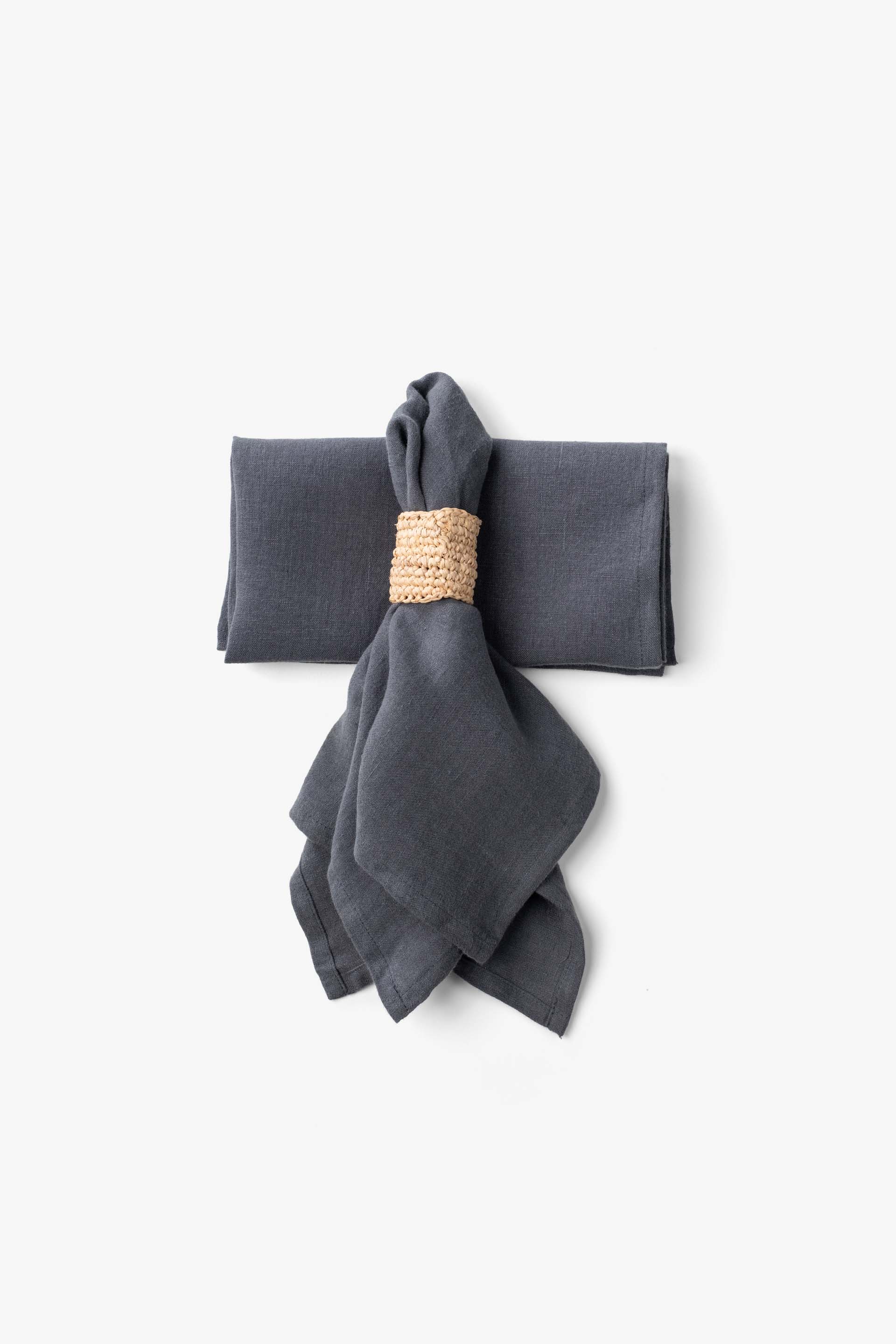 Lona 2'li Keten Kumaş Peçete 45x45 Jojomia Peçete