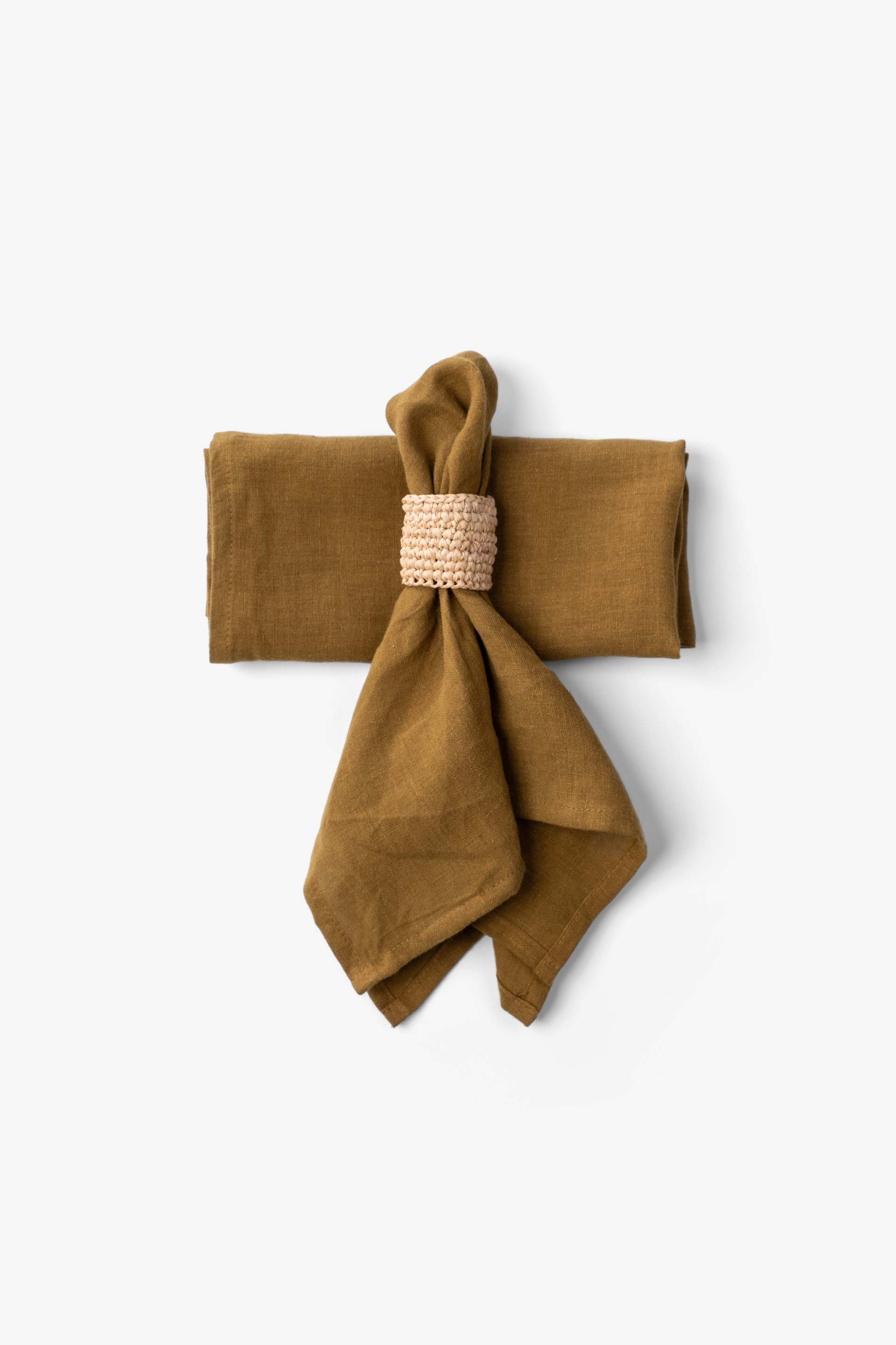 Lona 2'li Keten Kumaş Peçete 45x45 Jojomia Peçete