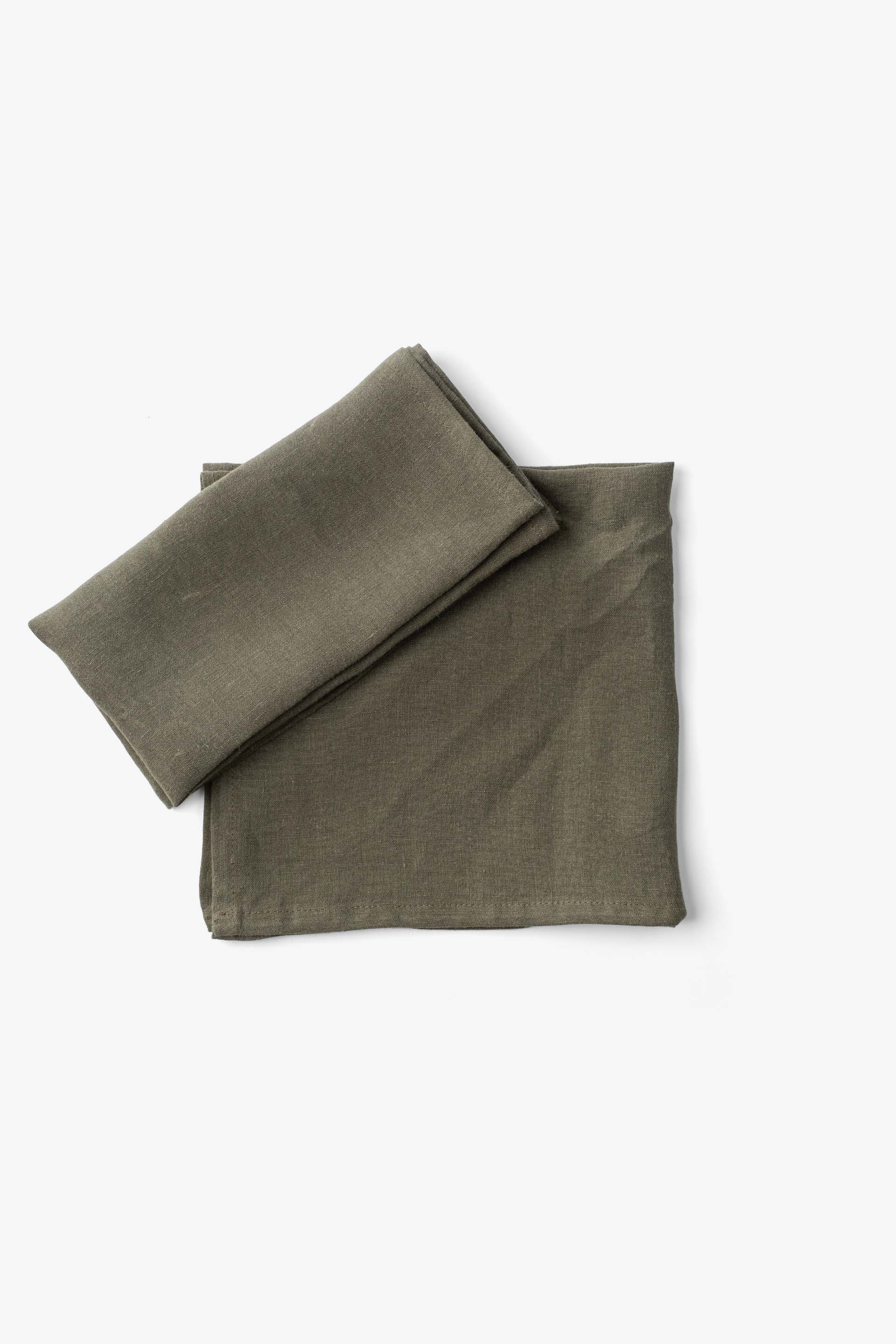 Lona 2'li Keten Kumaş Peçete 45x45 Jojomia Peçete