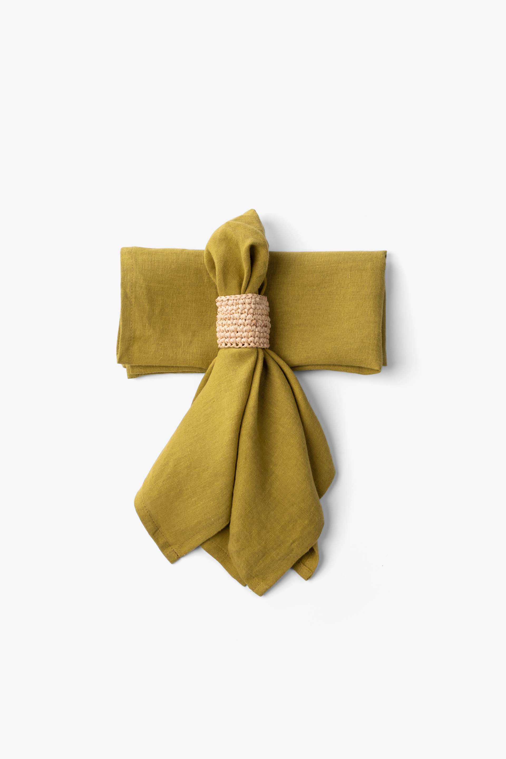 Lona 2'li Keten Kumaş Peçete 45x45 Jojomia Peçete