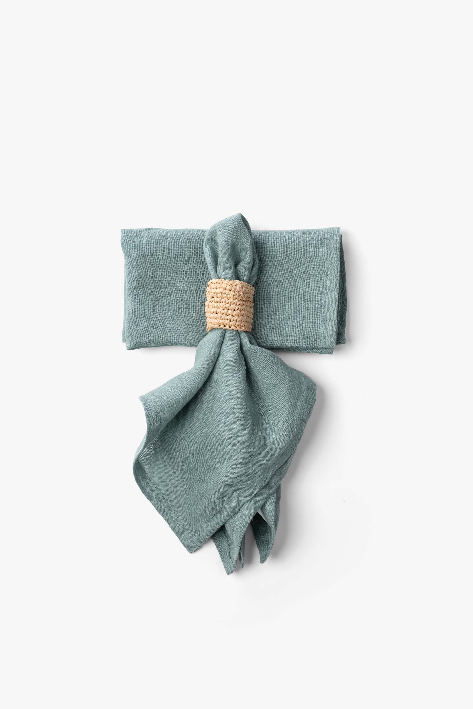 Lona 2'li Keten Kumaş Peçete 45x45 Jojomia Peçete