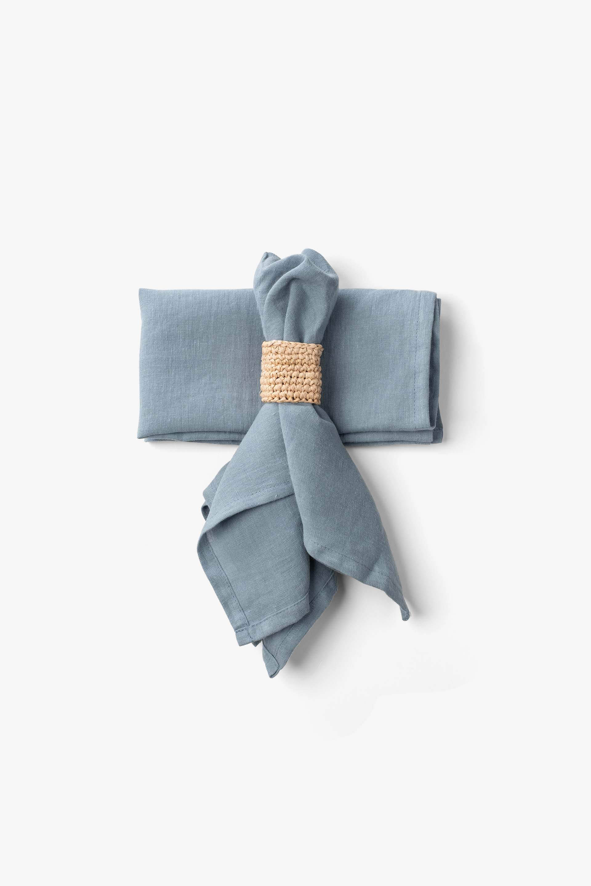 Lona 2'li Keten Kumaş Peçete 45x45 Jojomia Peçete