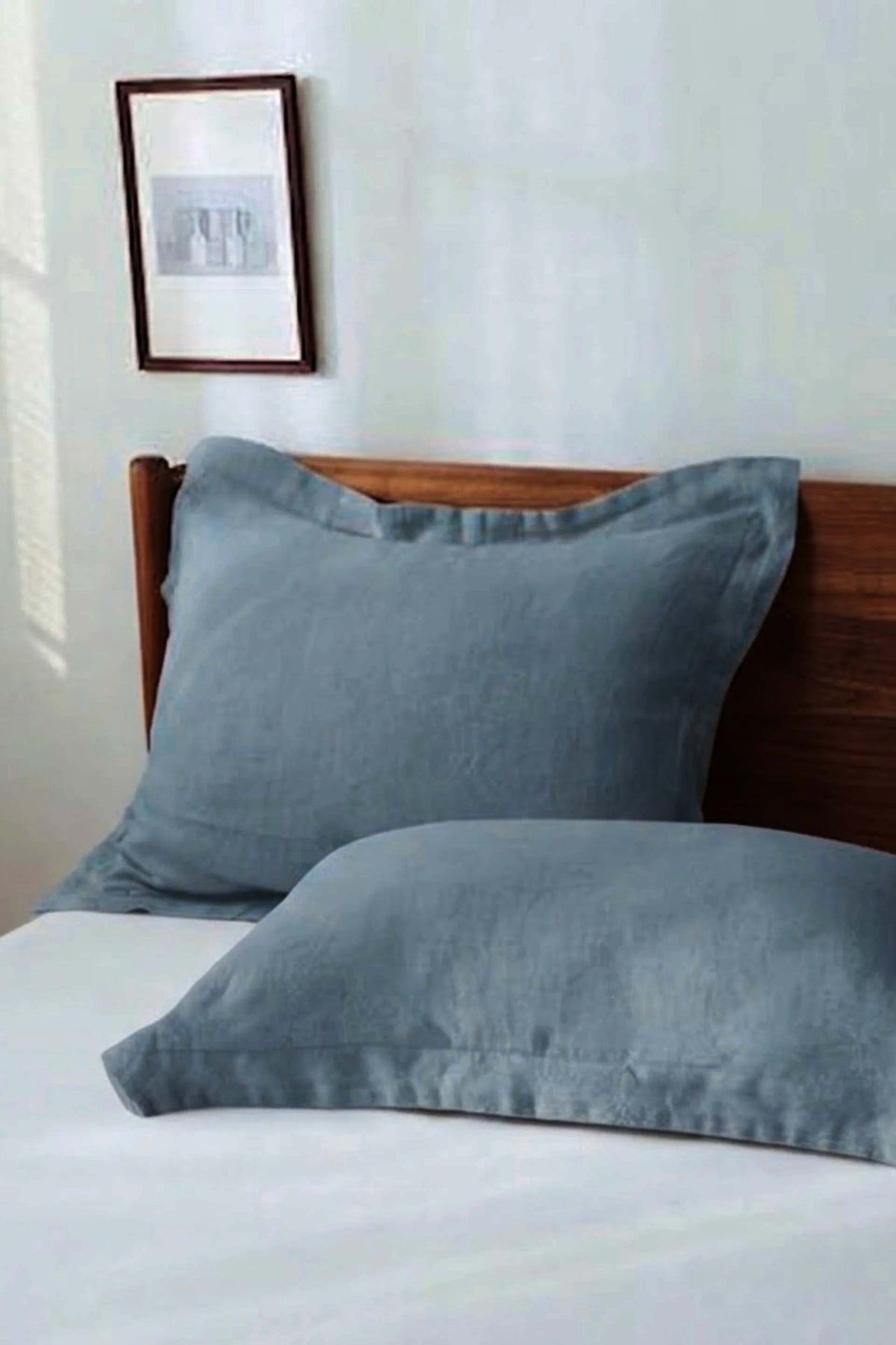 Lona Oxford Yastık Kılıfı | 60×80 cm | %100 Keten Jojomia Yastık Kılıfı
