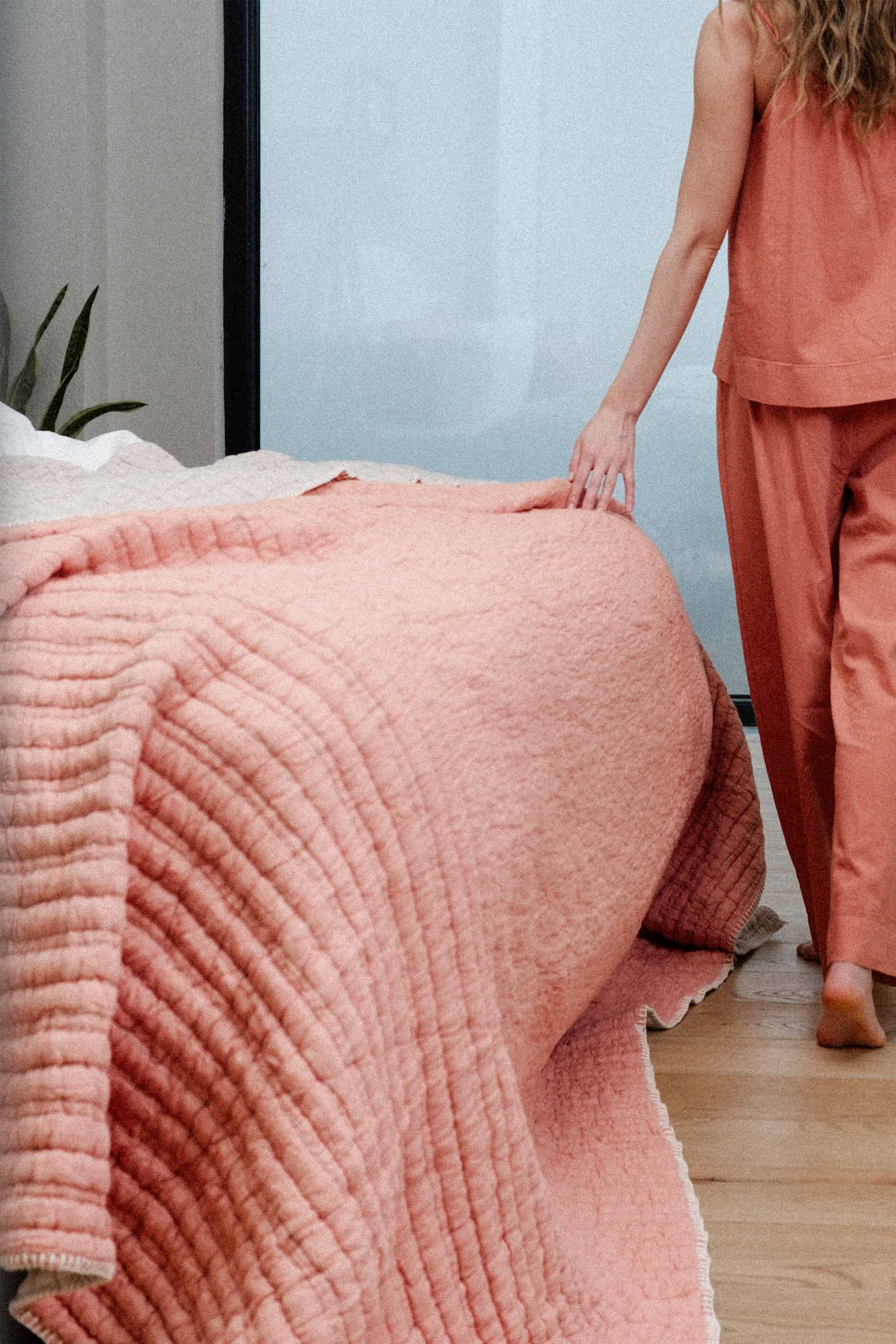 Meloni Çift Kişilik Yatak Örtüsü Jojomia Yatak Örtüsü