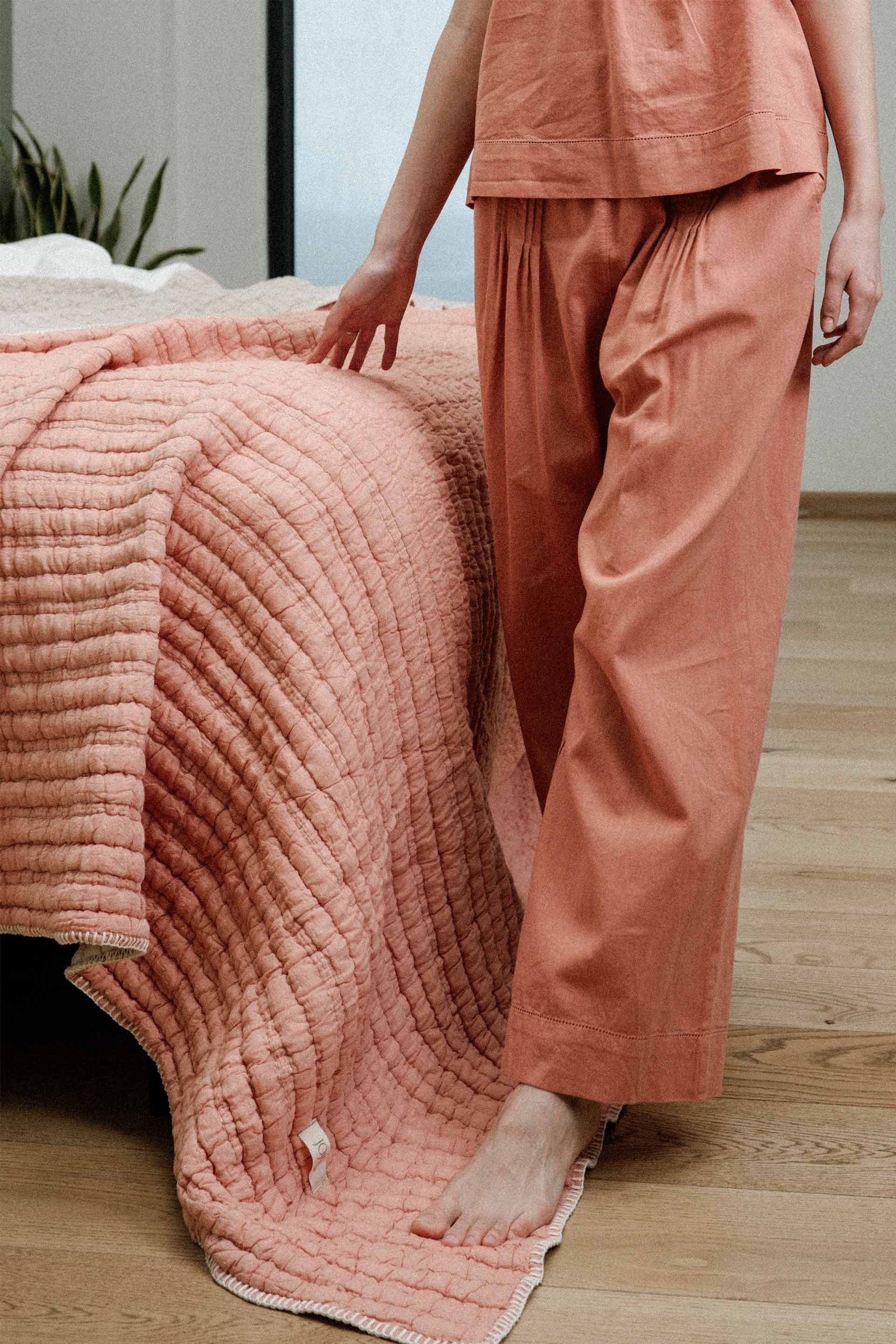 Meloni Çift Kişilik Yatak Örtüsü Jojomia Yatak Örtüsü