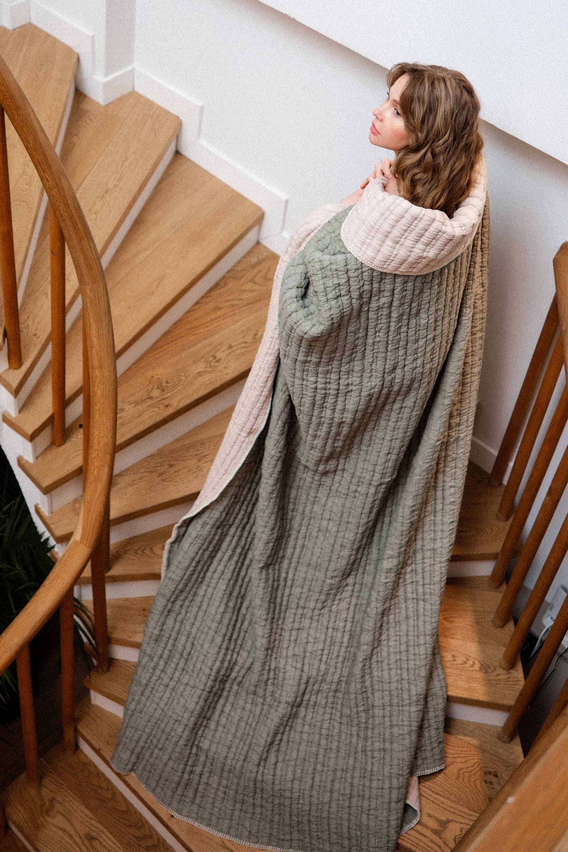 Meloni Çift Kişilik Yatak Örtüsü Jojomia Yatak Örtüsü