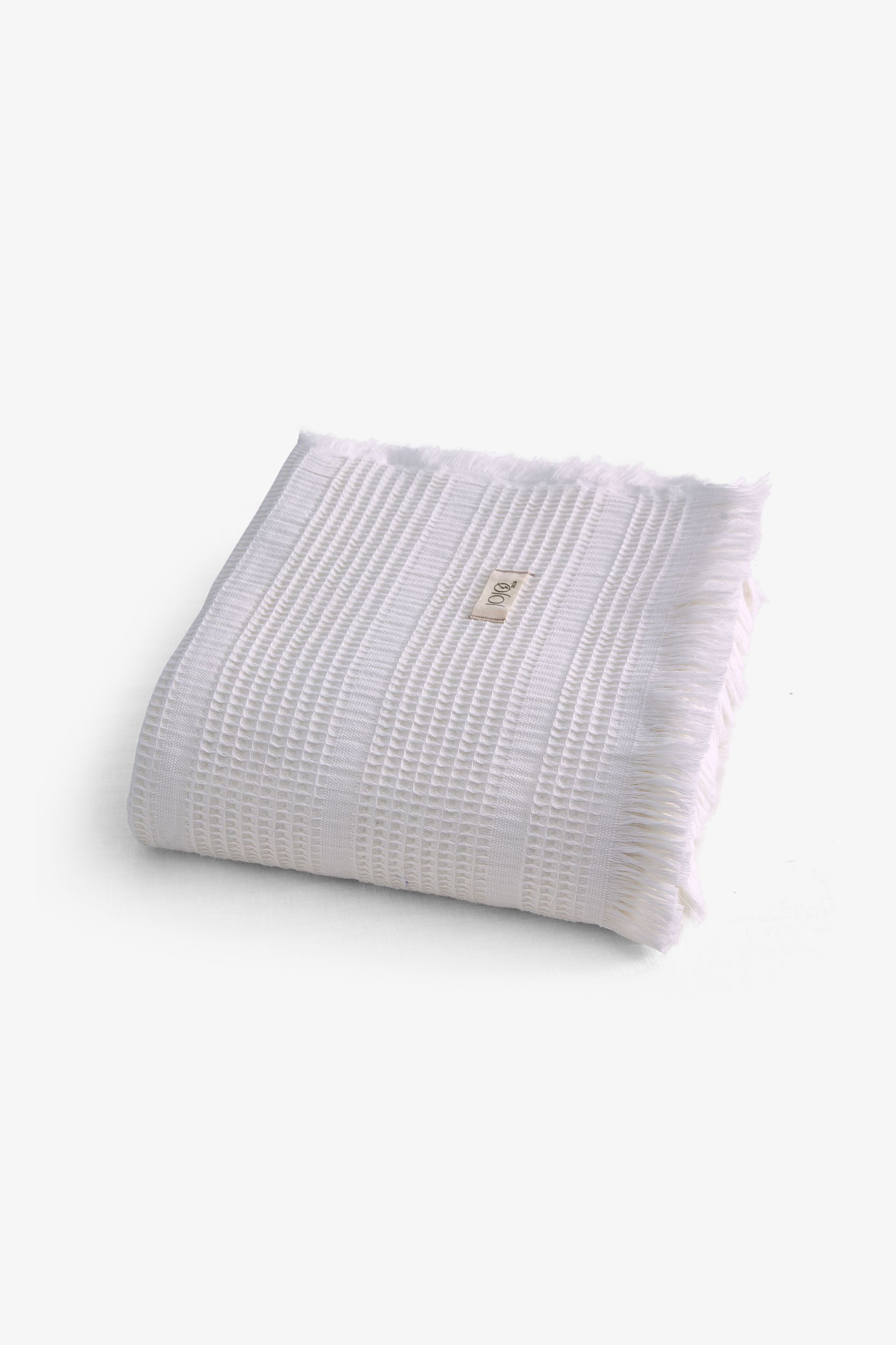 Mira Waffle Koltuk Şalı TV Battaniyesi Püsküllü Jojomia Koltuk Şalı