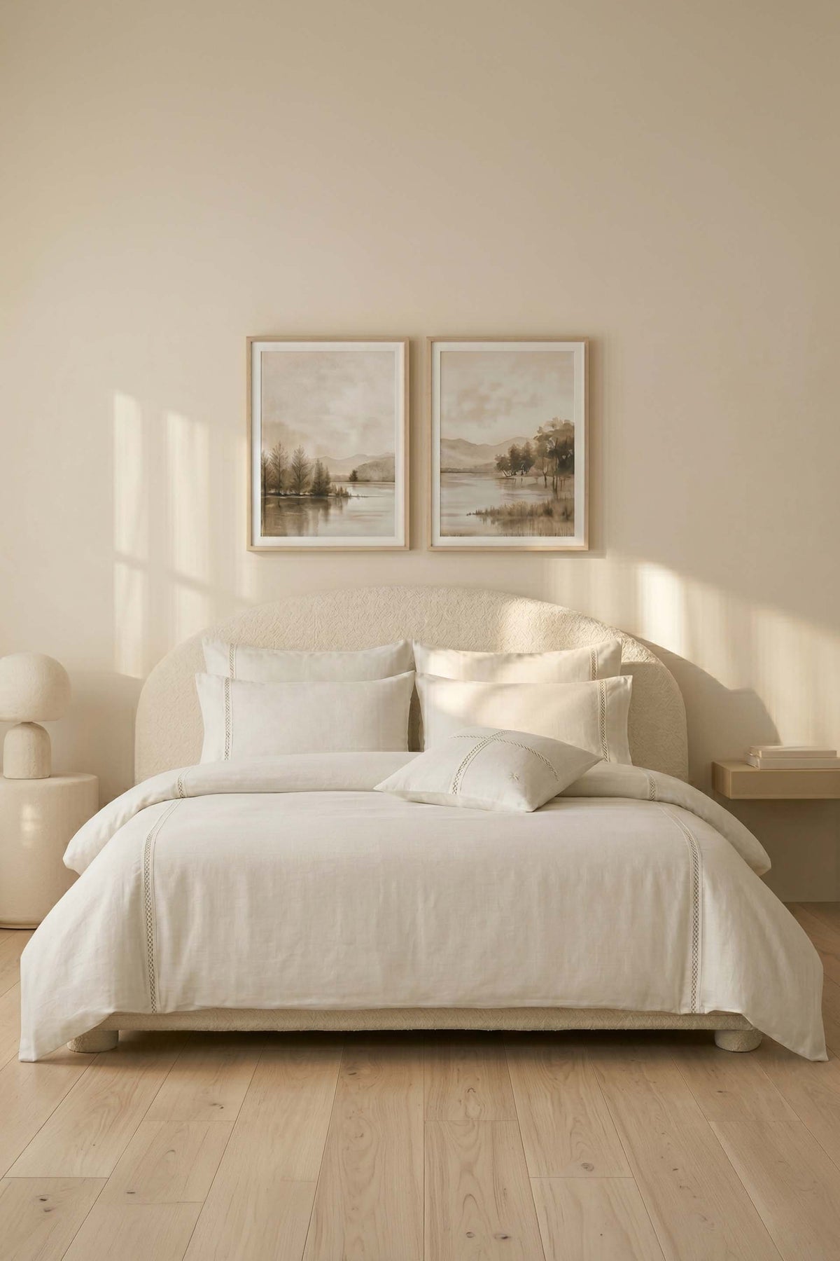 New Line Nevresim Takımı Krem 200x220 Jojomia Nevresim Takımı