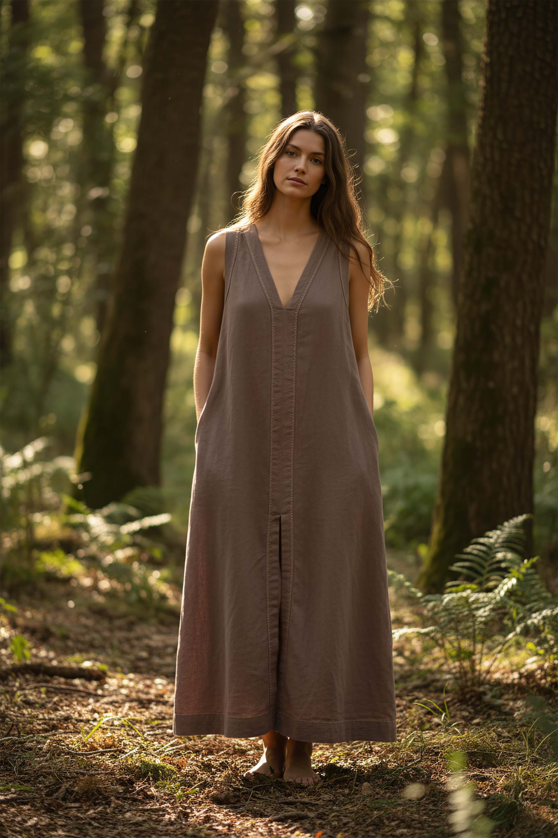 Nina Uzun Günlük Elbise Jojomia Elbise