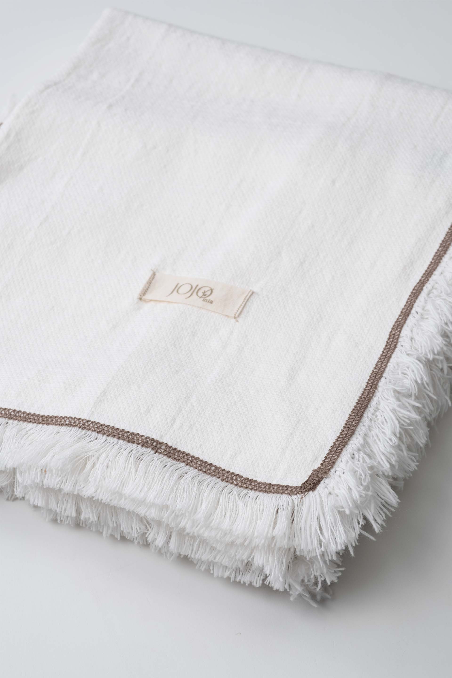 Odin Püsküllü Throw Koltuk Şalı Battaniyesi Jojomia Koltuk Şalı