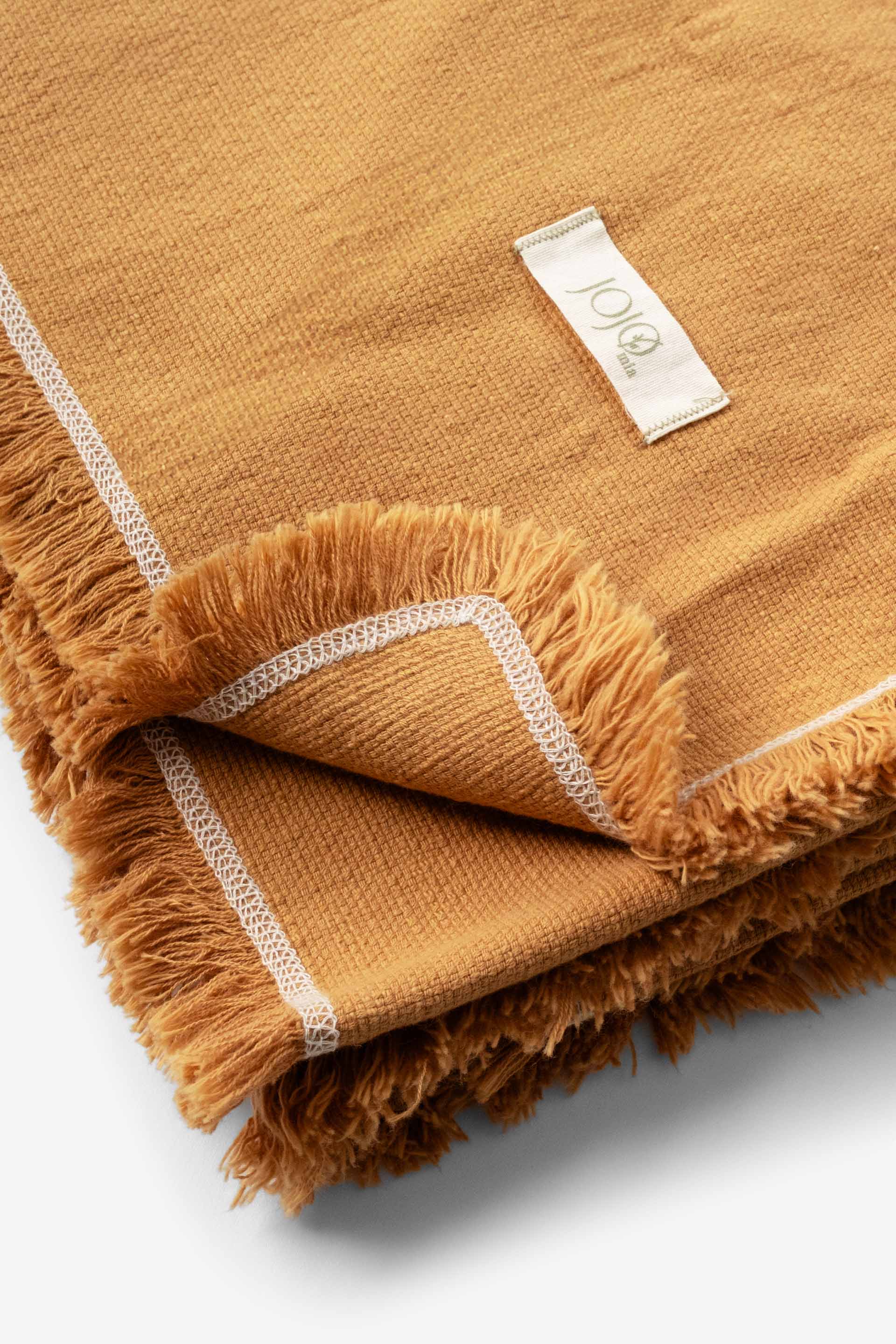 Odin Püsküllü Throw Koltuk Şalı Battaniyesi Jojomia Koltuk Şalı