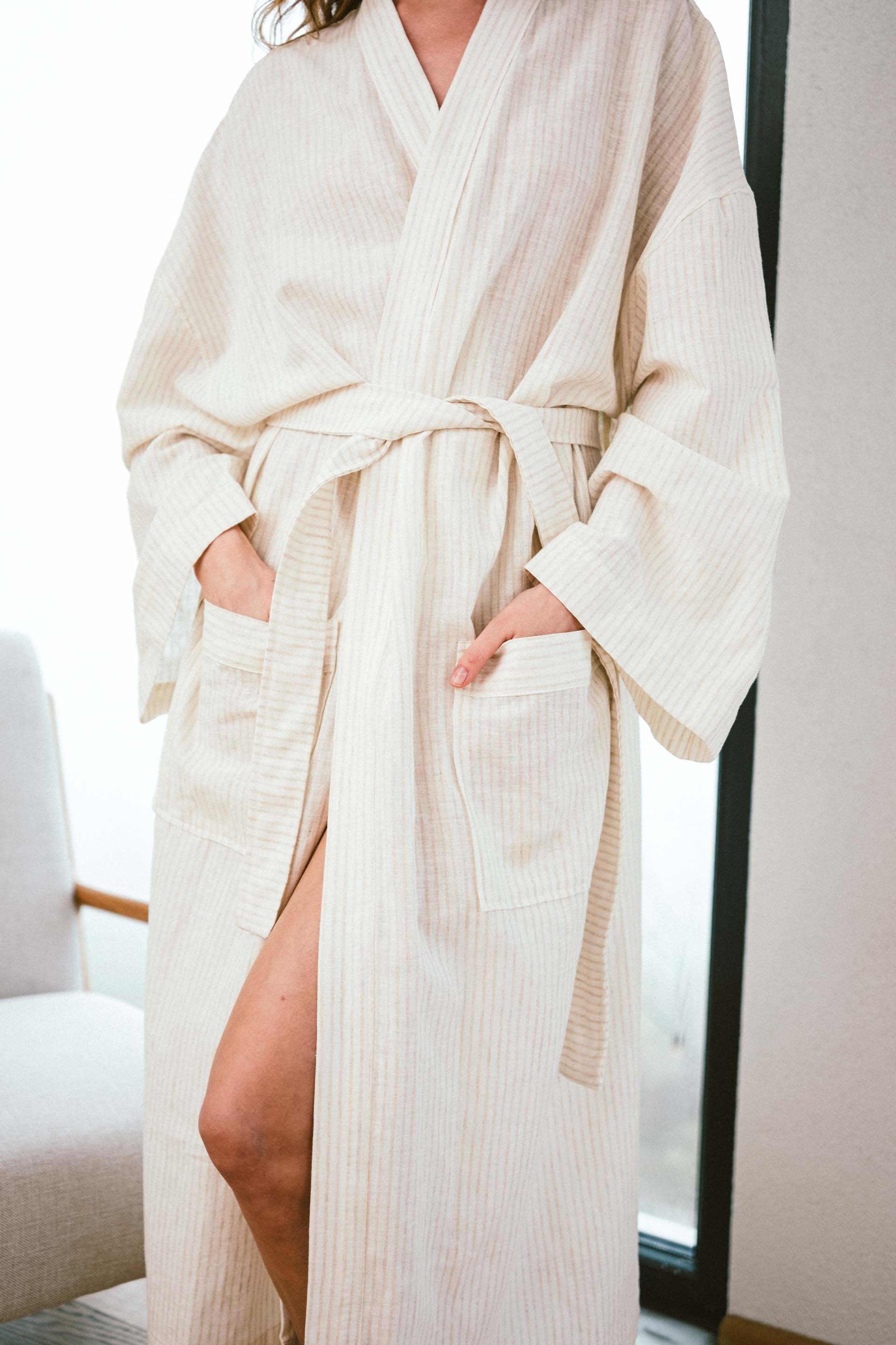 Urika Uzun Kollu Sabahlık / Kimono Jojomia Sabahlık