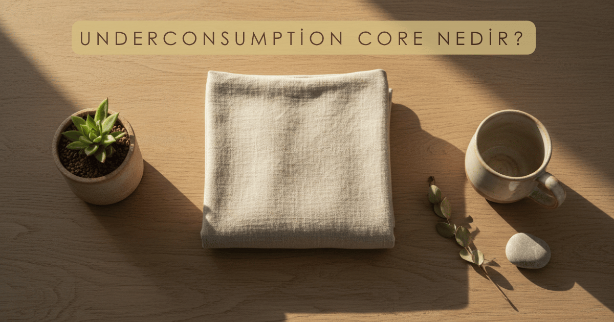 Underconsumption Core Nedir? Daha Az Almak Neden Yeni Lüks?